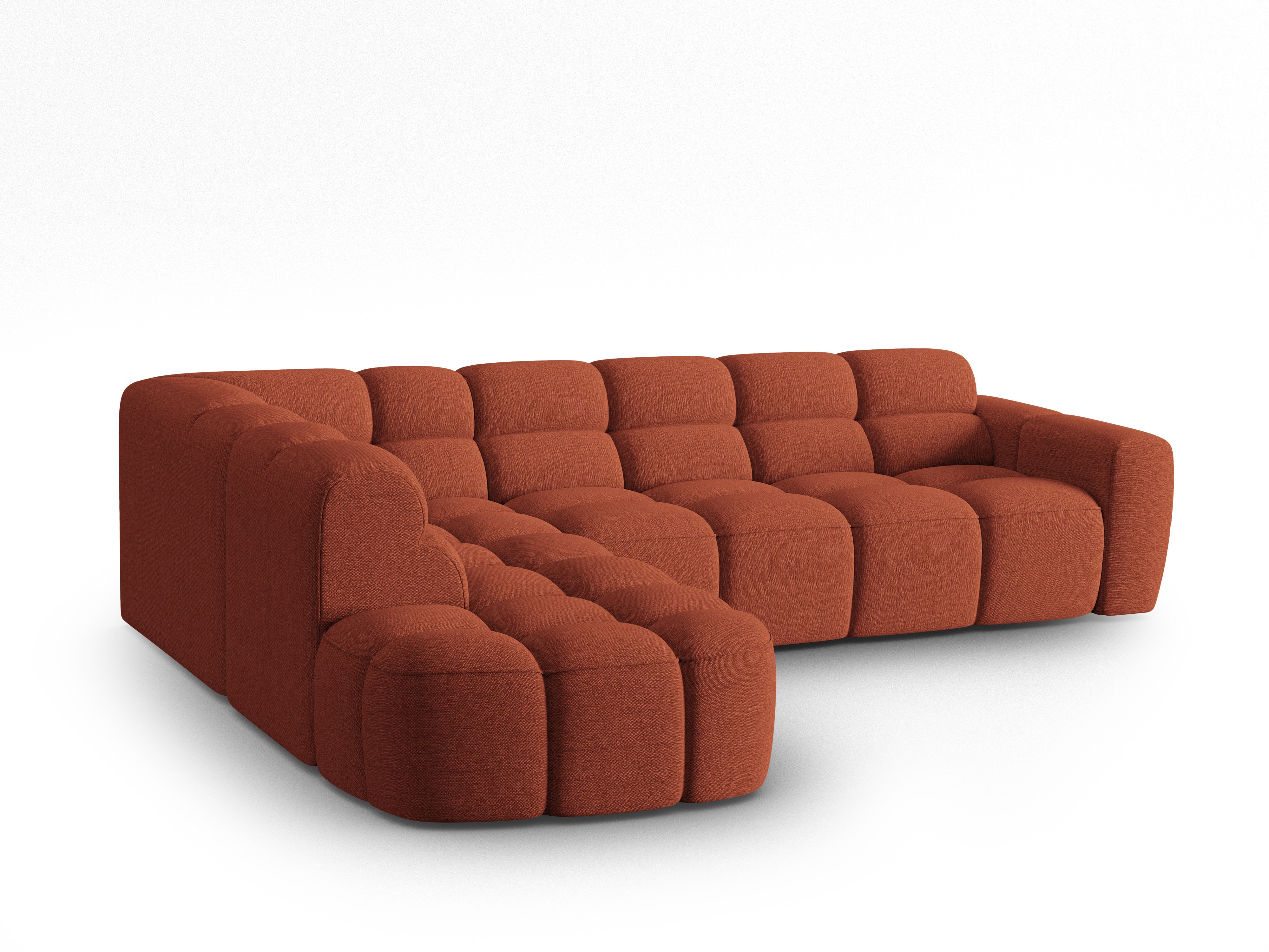 Ecksofa Lisa 293x234cm, Material: Strukturstoff