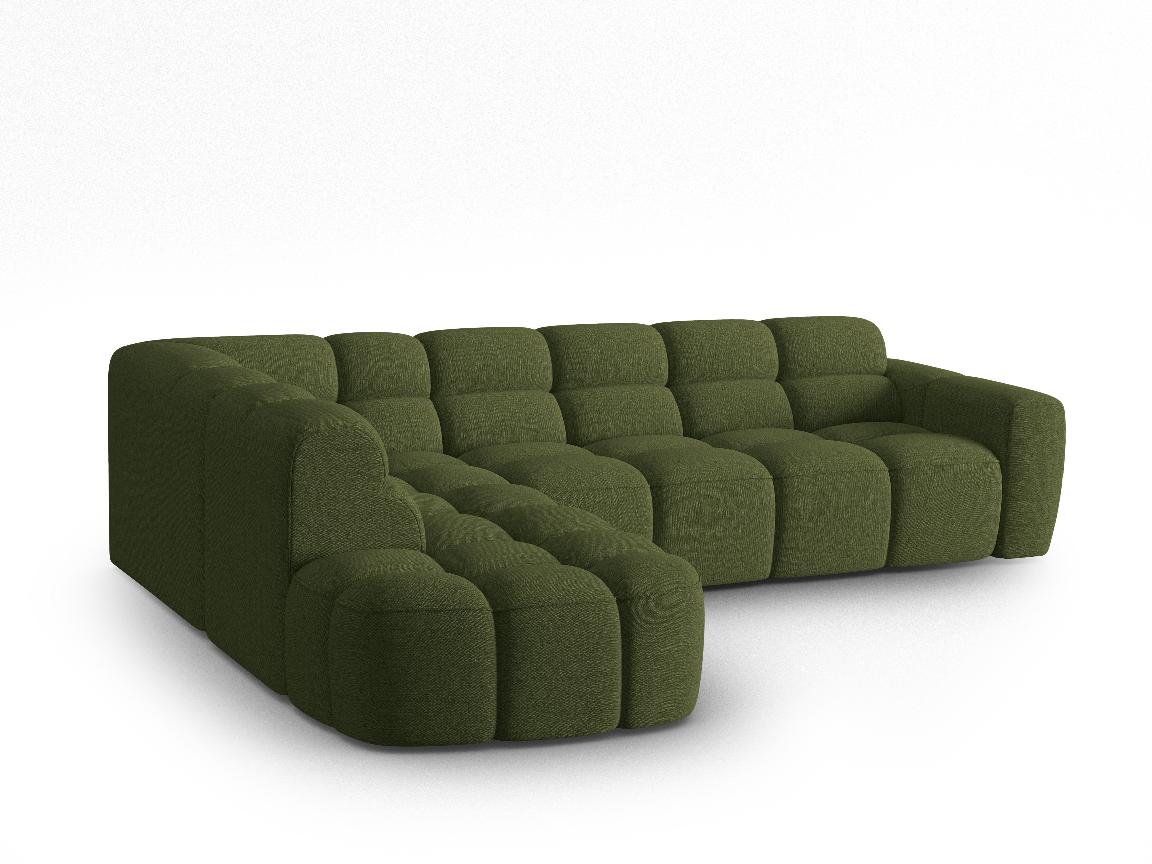 Ecksofa Lisa 293x234cm, Material: Strukturstoff