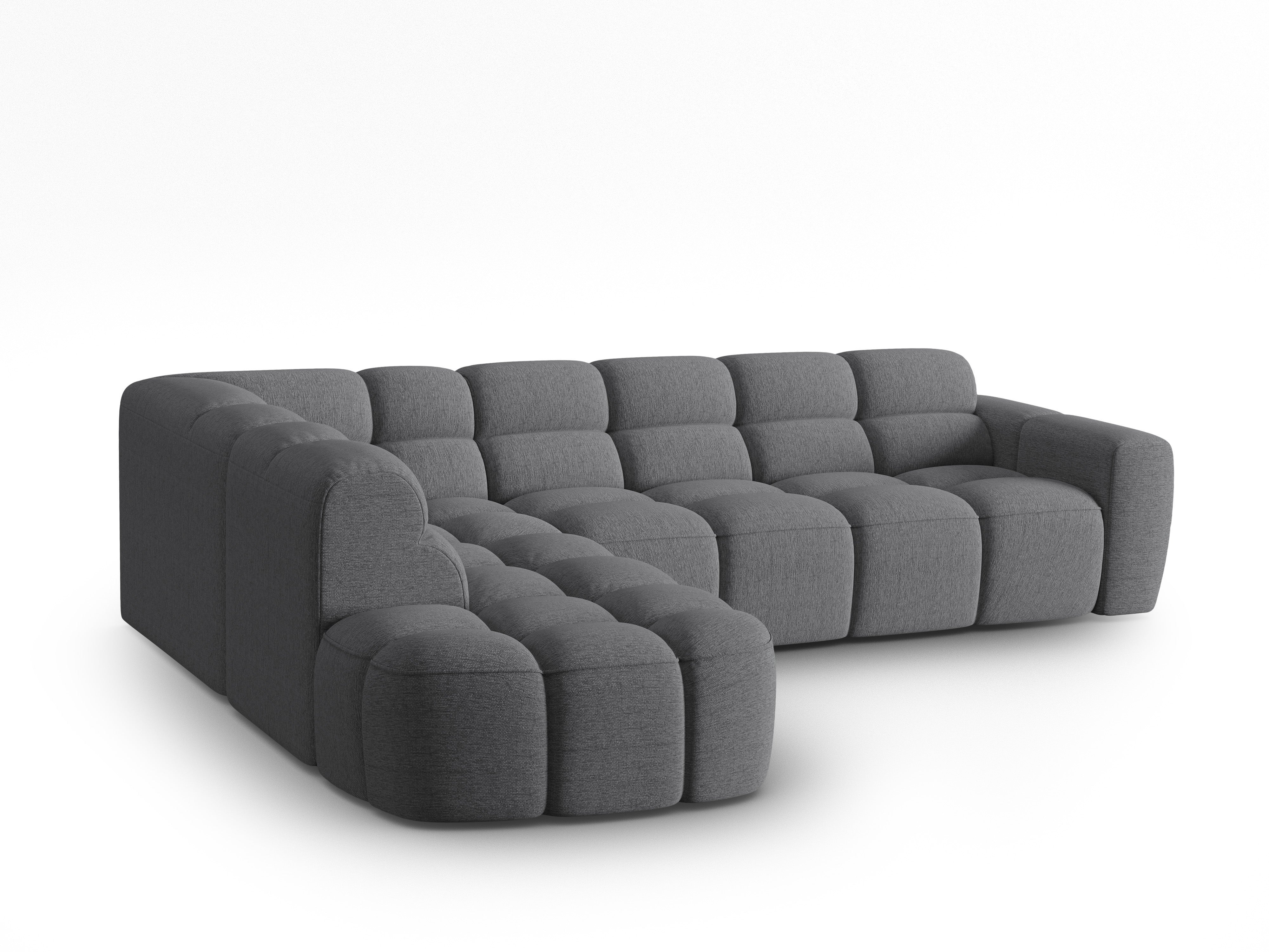 Ecksofa Lisa 293x234cm, Material: Strukturstoff