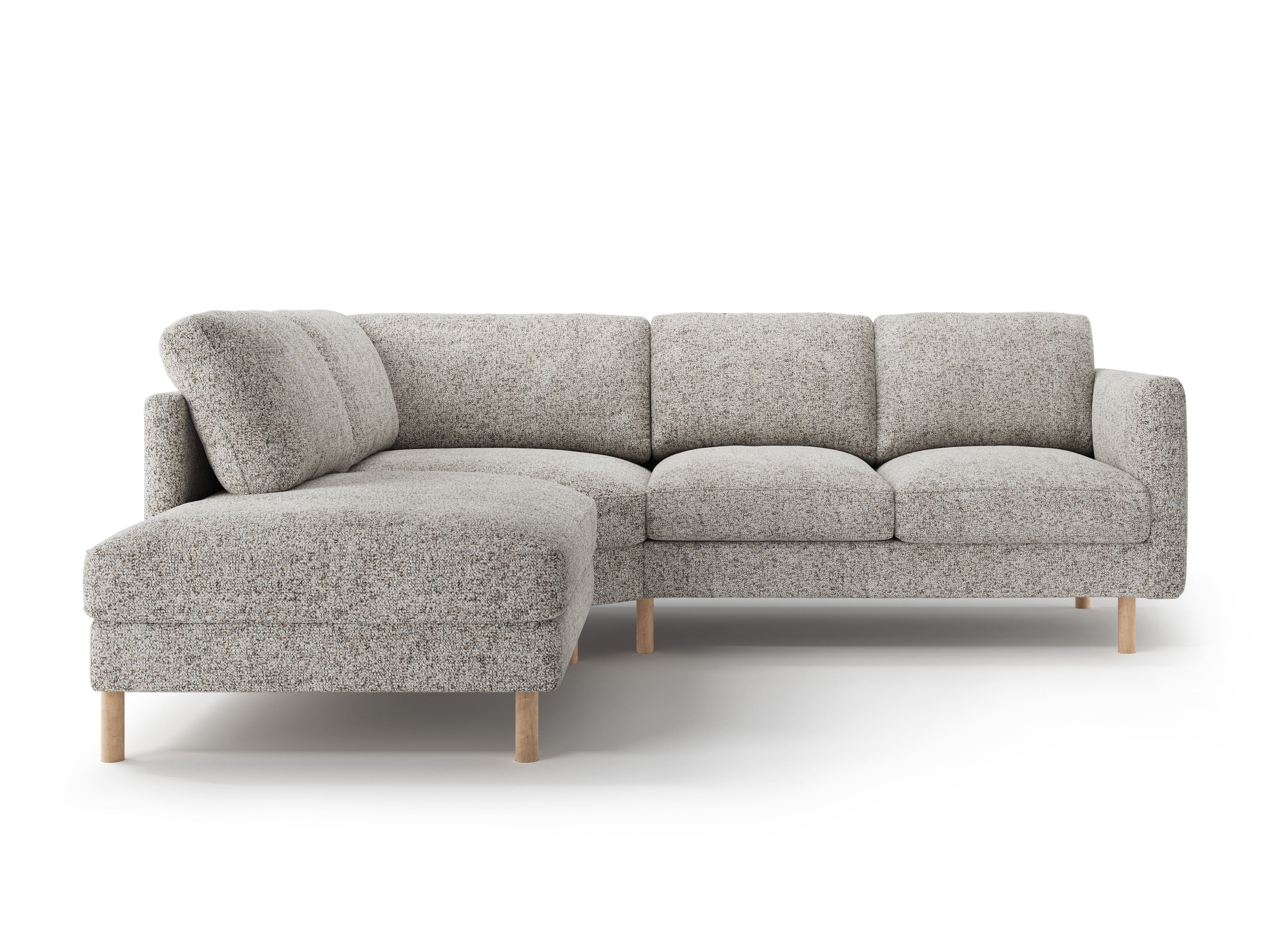 Sofa Eden, 4 Sitze, 267x234cm, Material: Strukturstoff