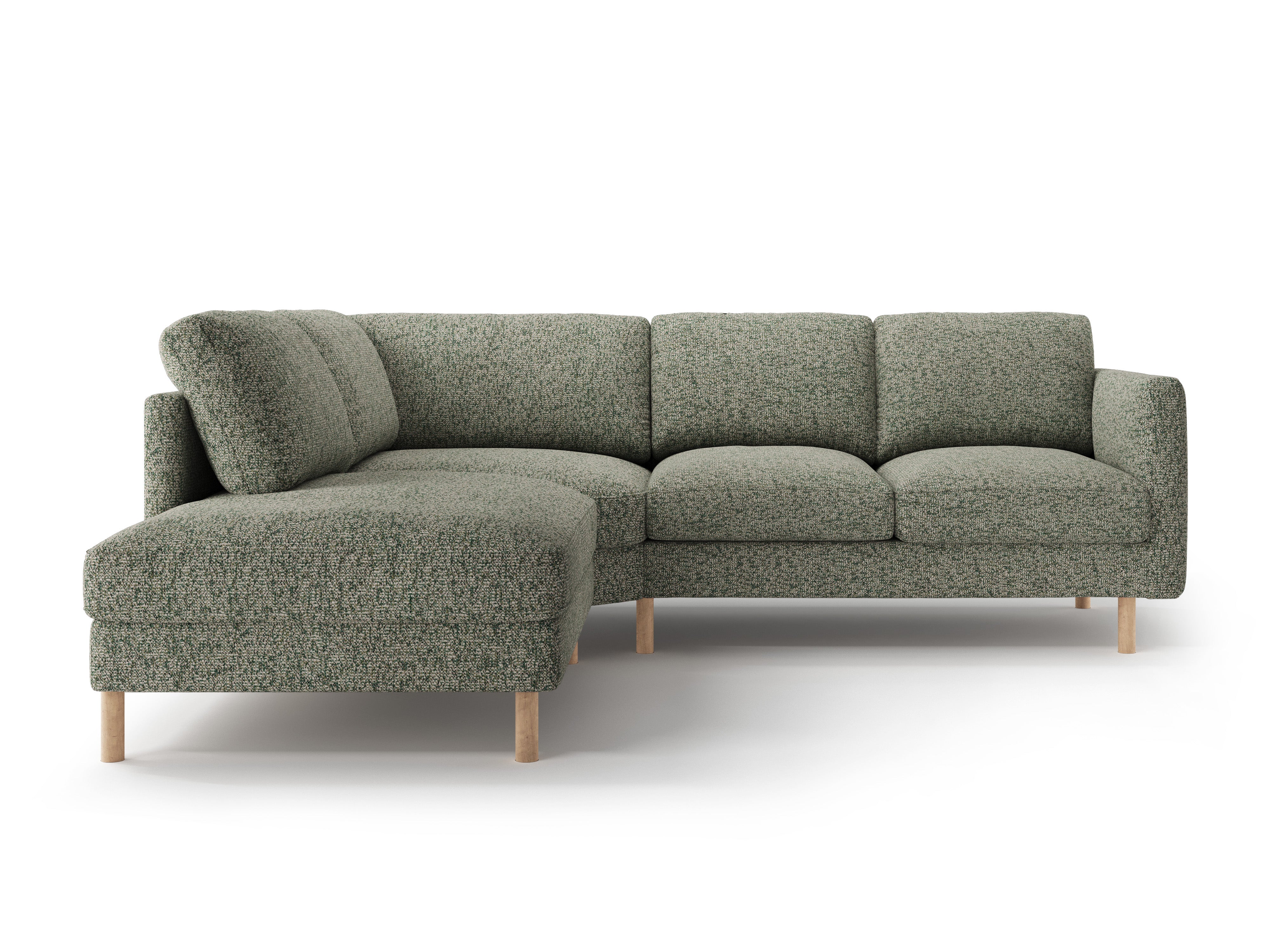 Sofa Eden, 4 Sitze, 267x234cm, Material: Strukturstoff