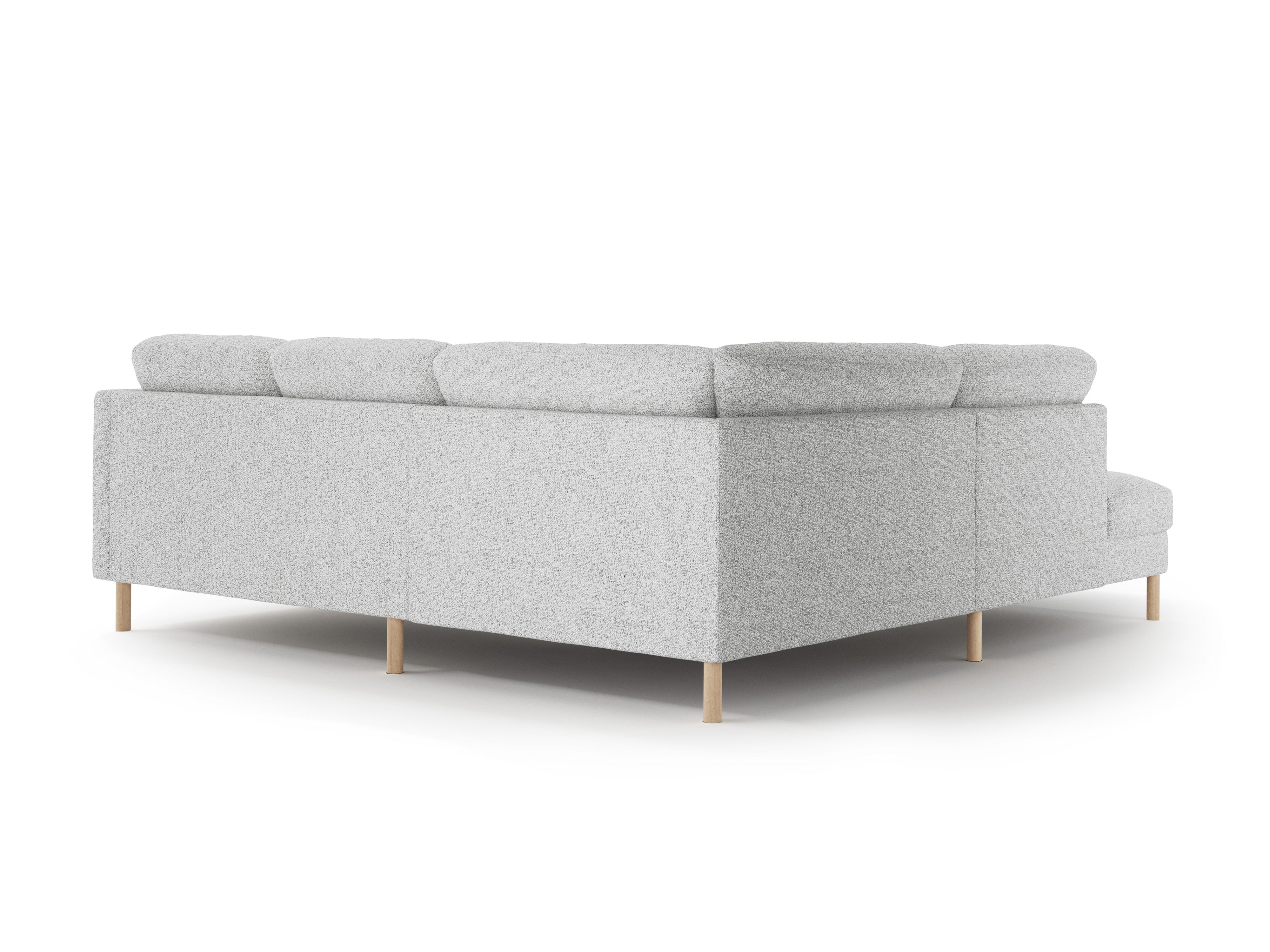 Sofa Eden, 4 Sitze, 267x234cm, Material: Strukturstoff