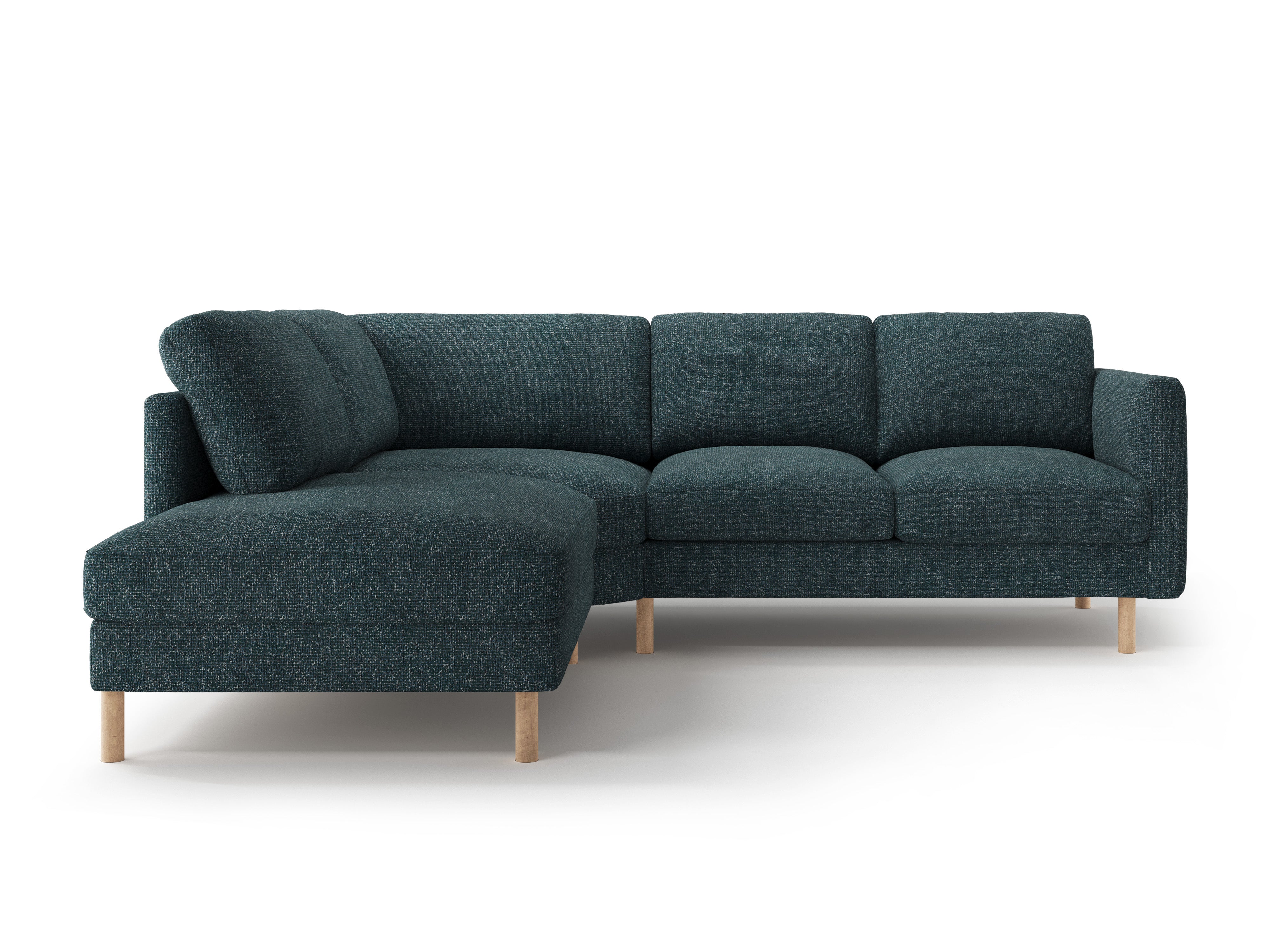 Sofa Eden, 4 Sitze, 267x234cm, Material: Strukturstoff