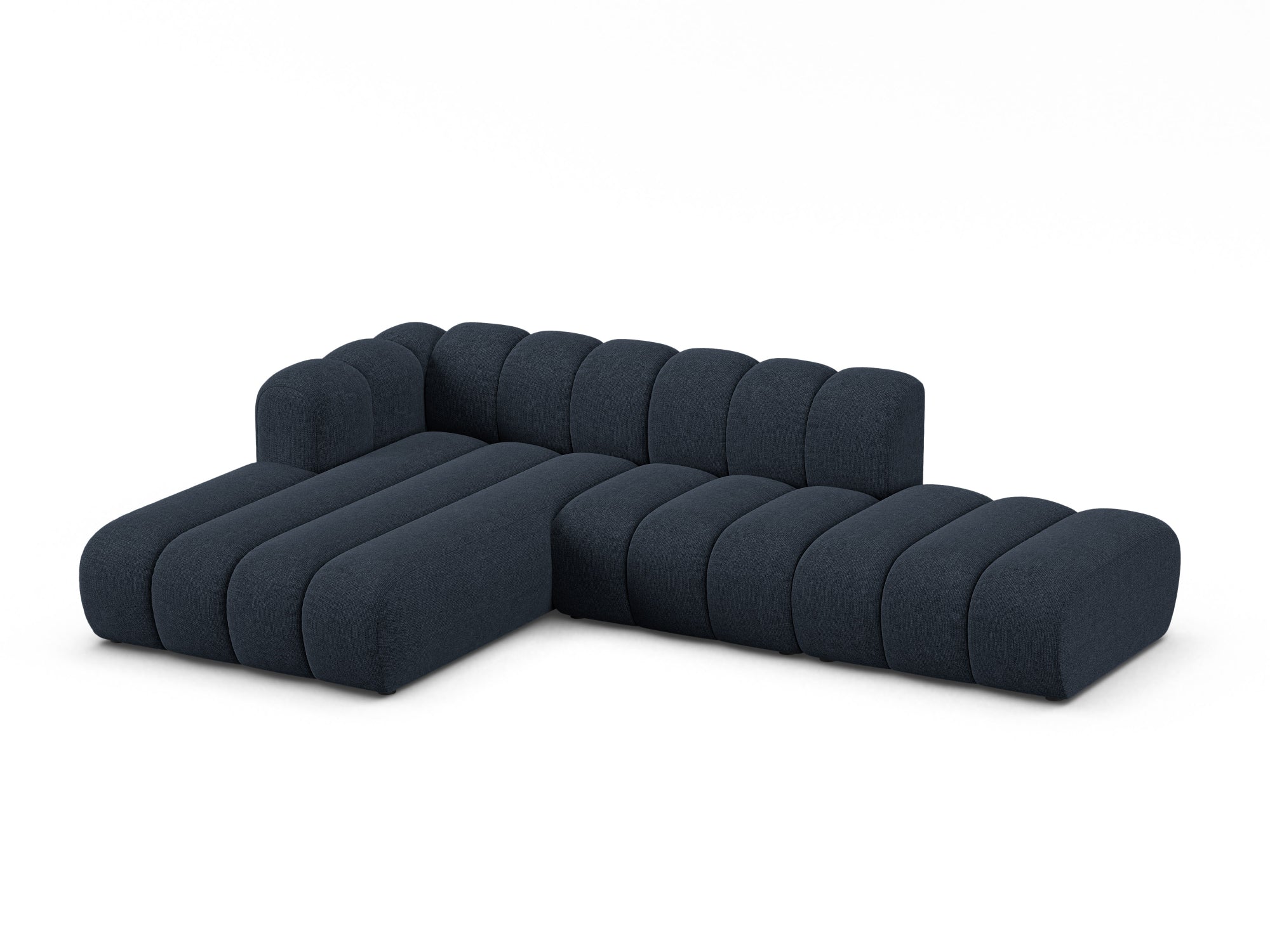Ecksofa Lupine 299x177cm, Material: Chenille Eden