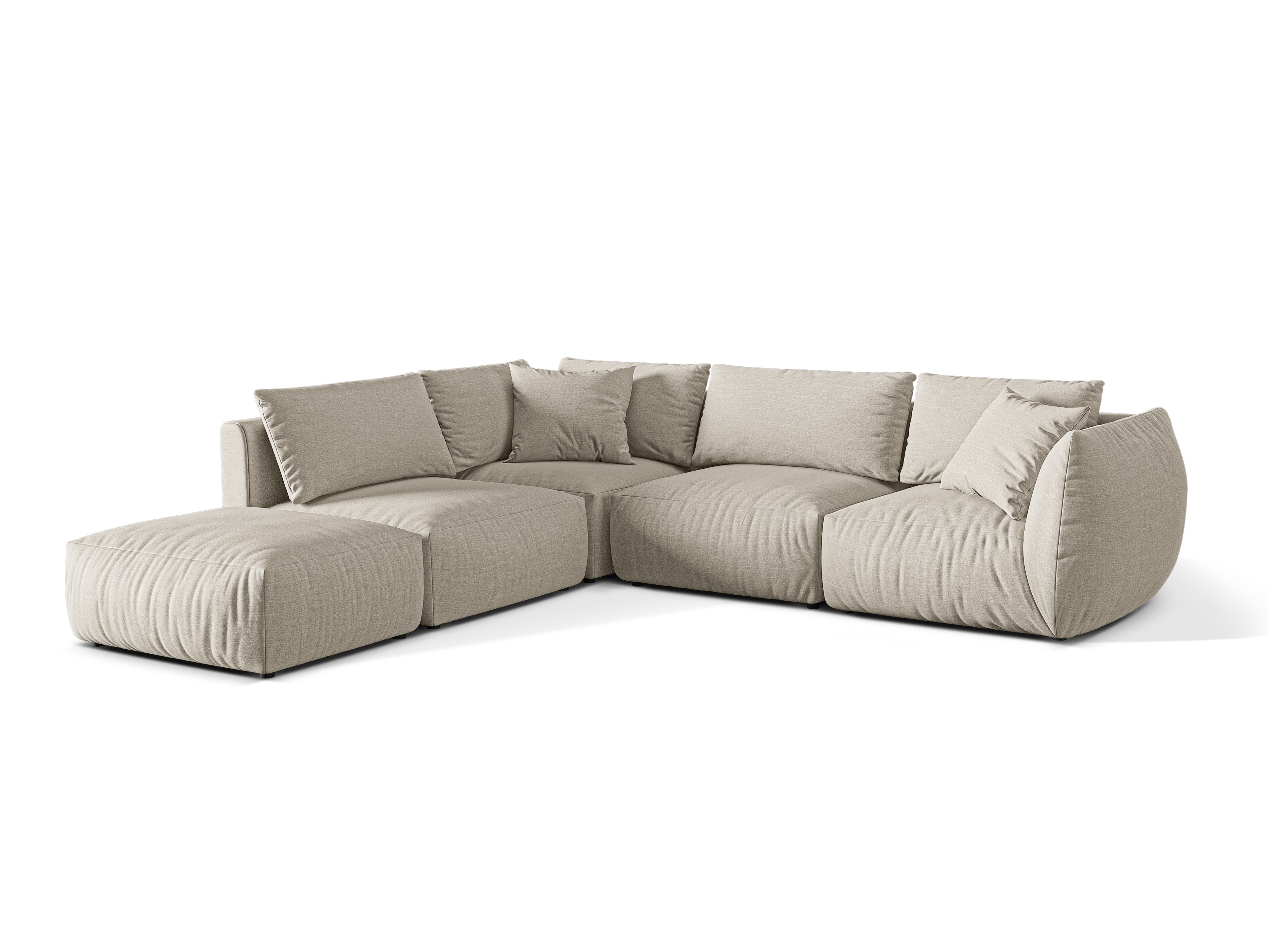 Ecksofa Chris 295x290cm, Material: Strukturstoff