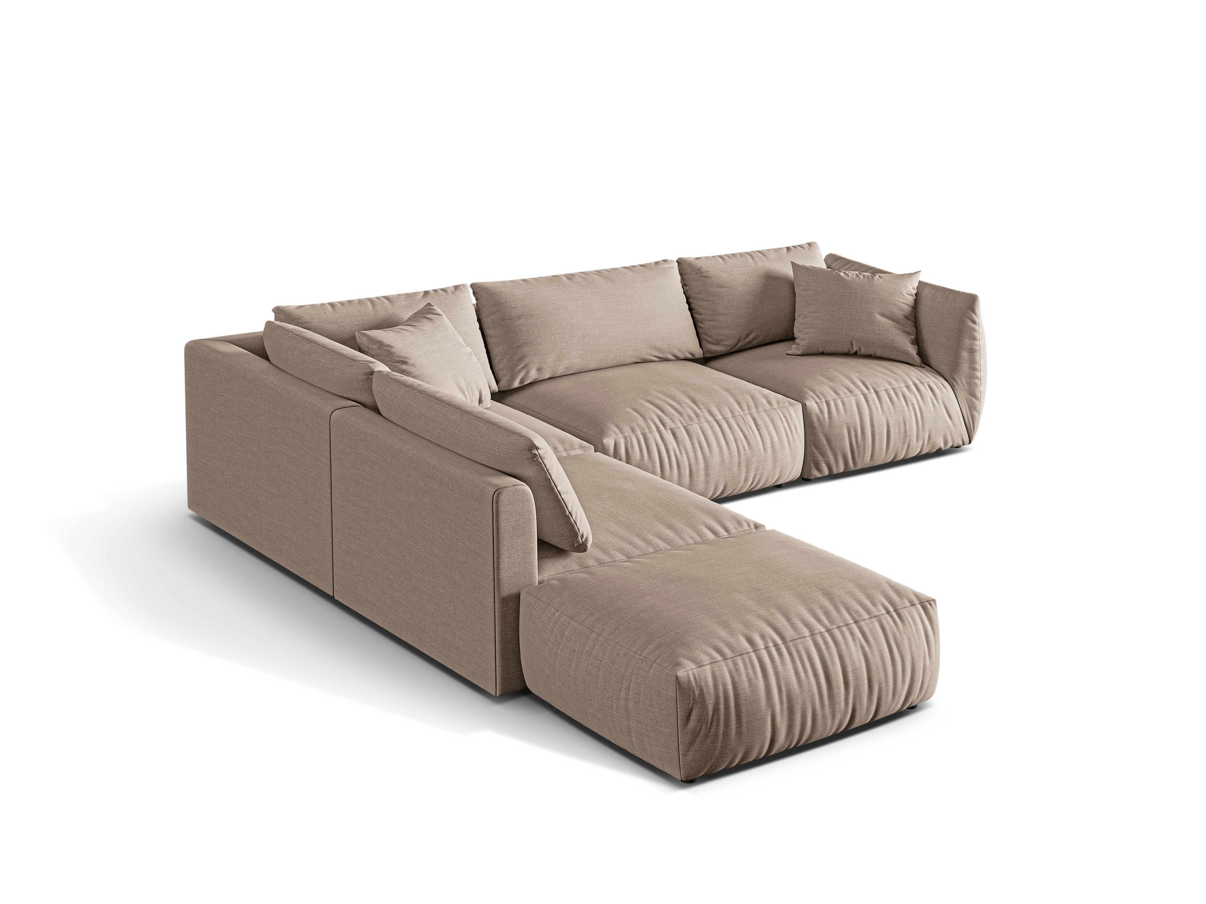 Ecksofa Chris 295x290cm, Material: Strukturstoff