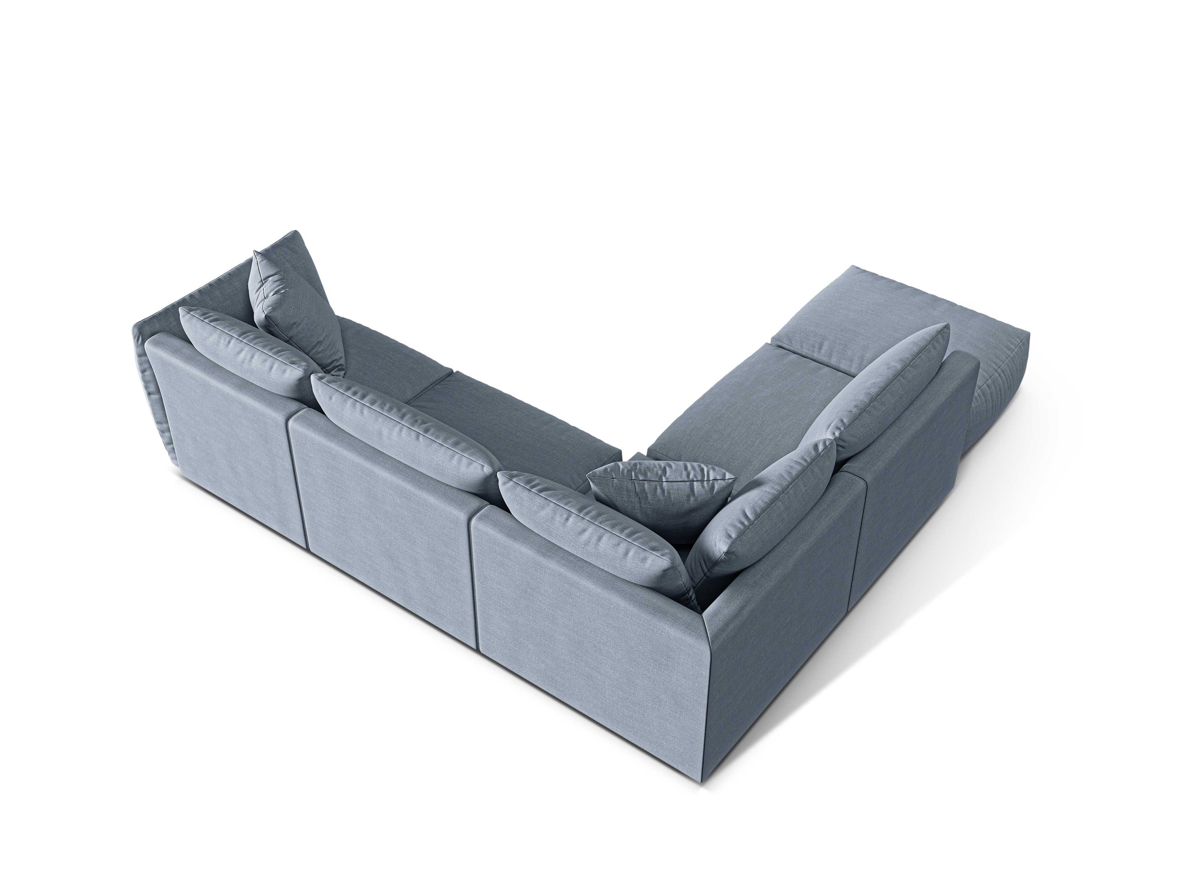 Ecksofa Chris 295x290cm, Material: Strukturstoff