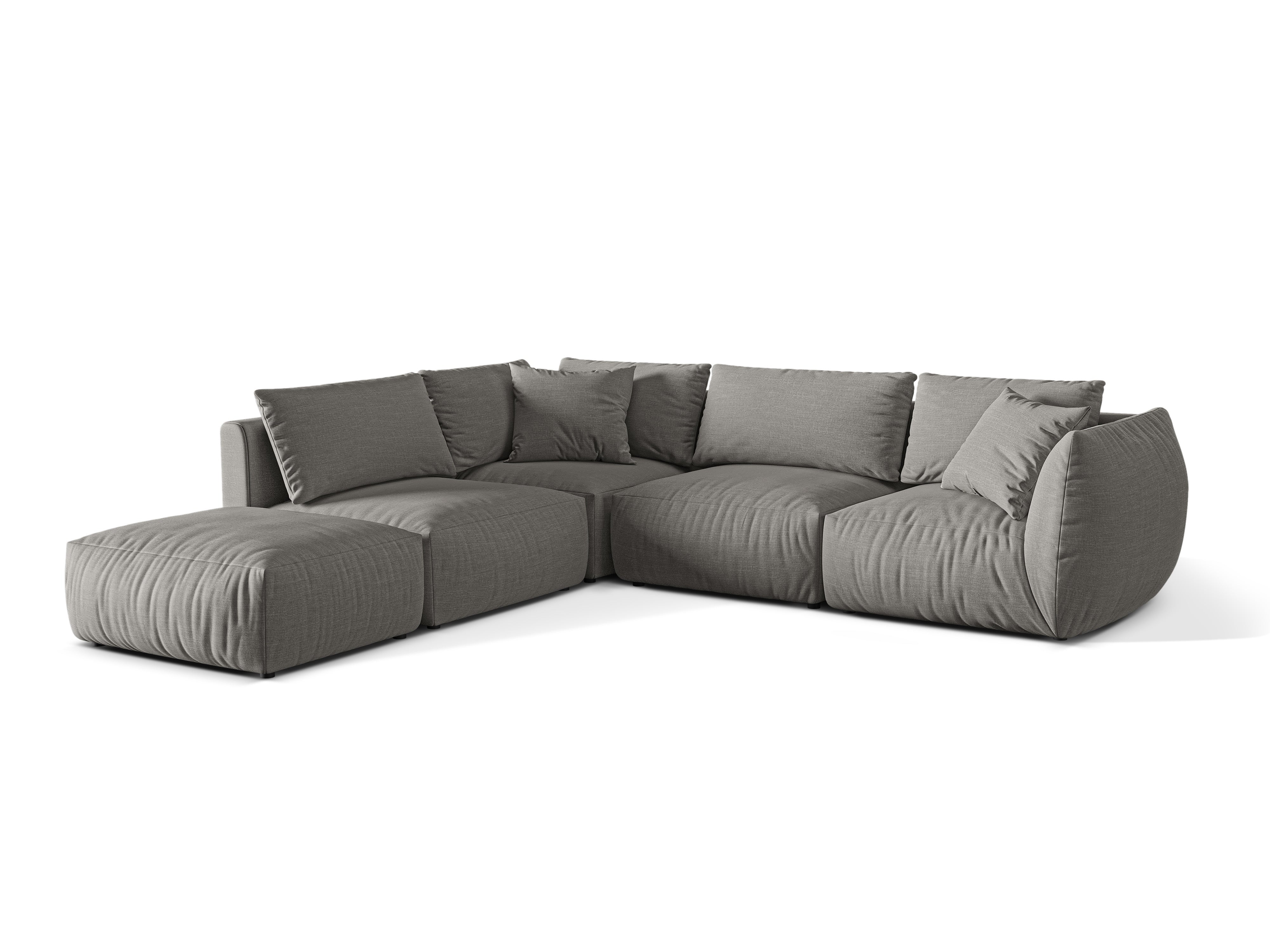 Ecksofa Chris 295x290cm, Material: Strukturstoff