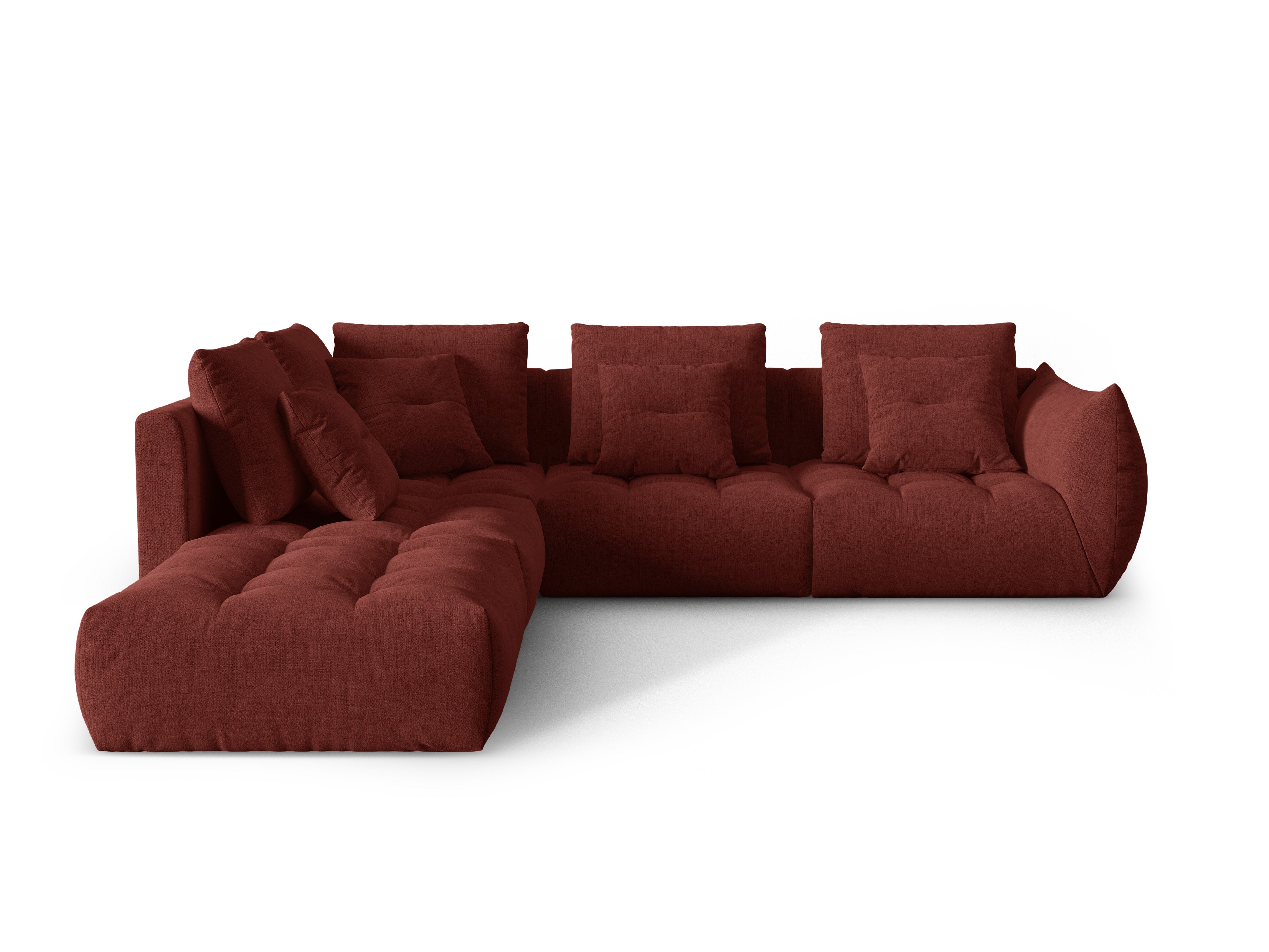 Bloom Ecksofa, 316x310 cm, Material: Strukturstoff