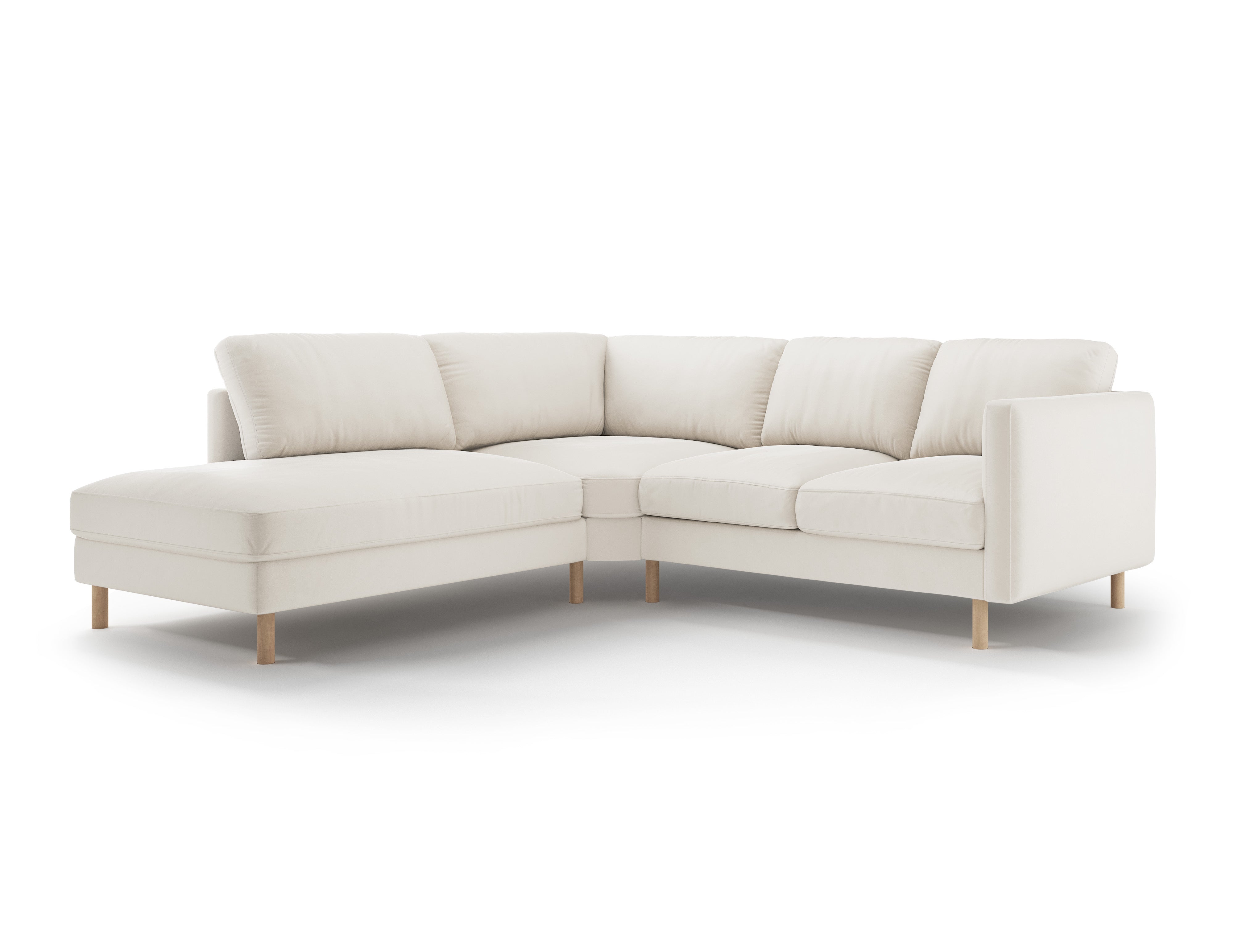 Sofa Eden, 4 Sitze, 267x234cm, Material: Samt