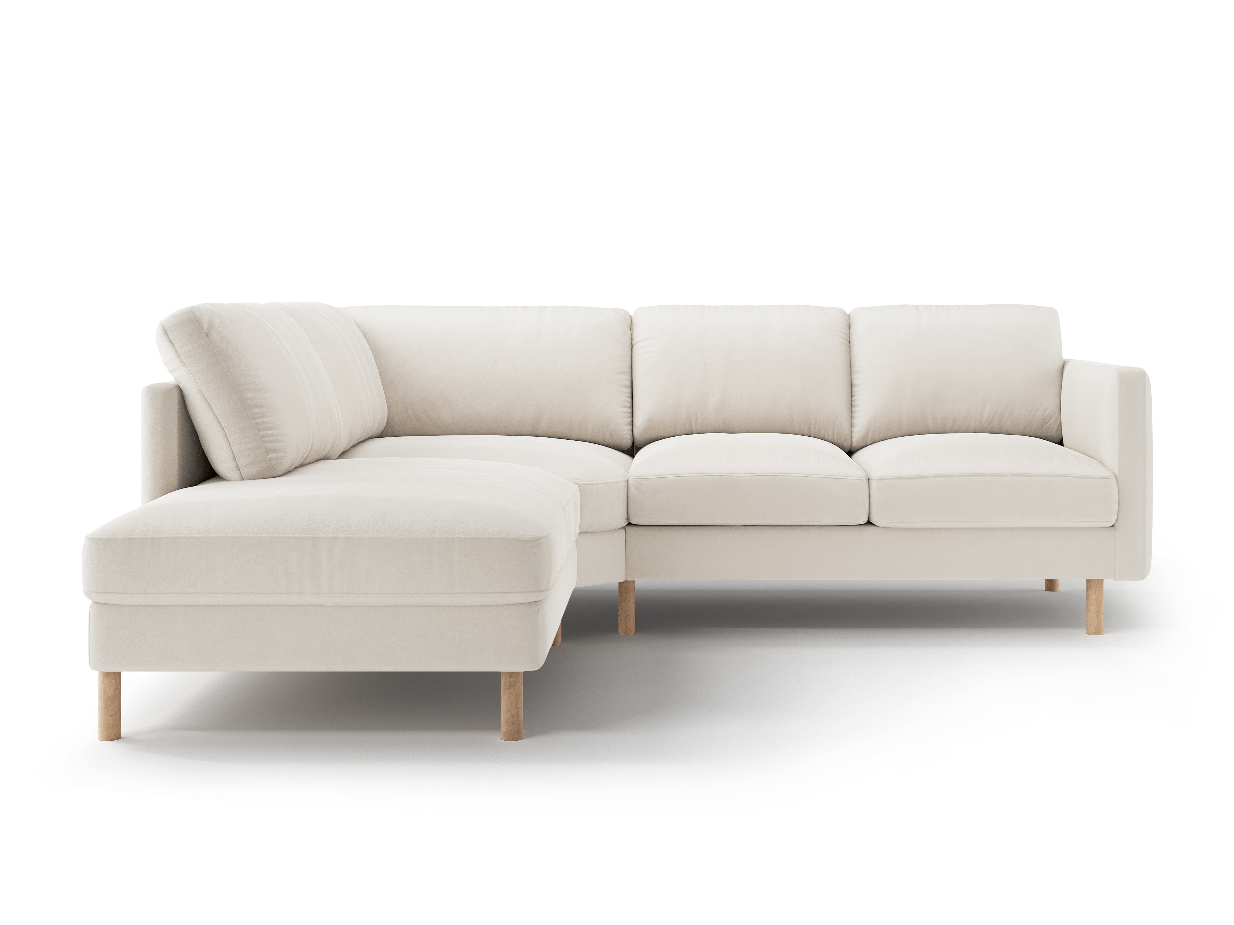 Sofa Eden, 4 Sitze, 267x234cm, Material: Samt
