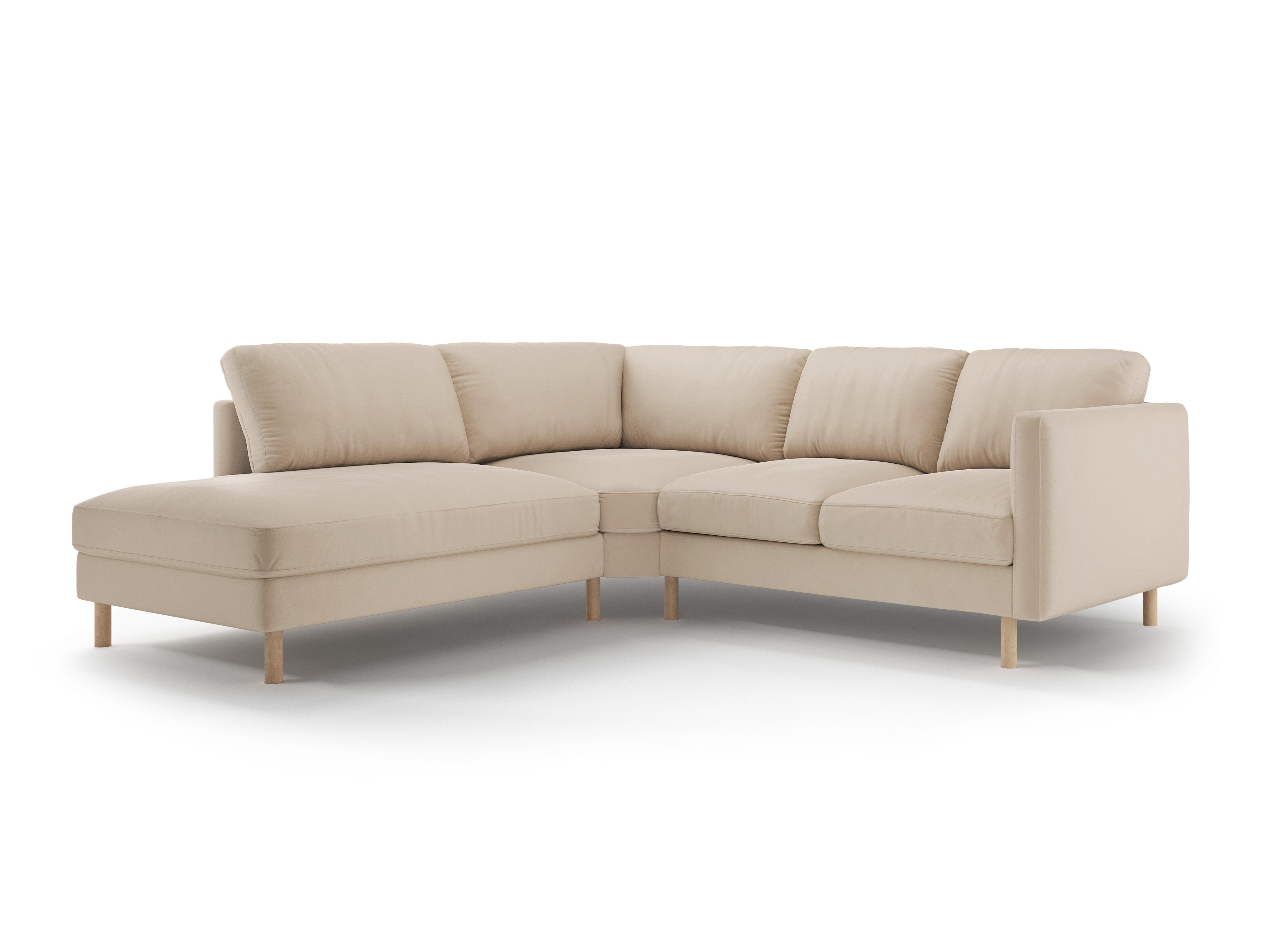 Sofa Eden, 4 Sitze, 267x234cm, Material: Samt