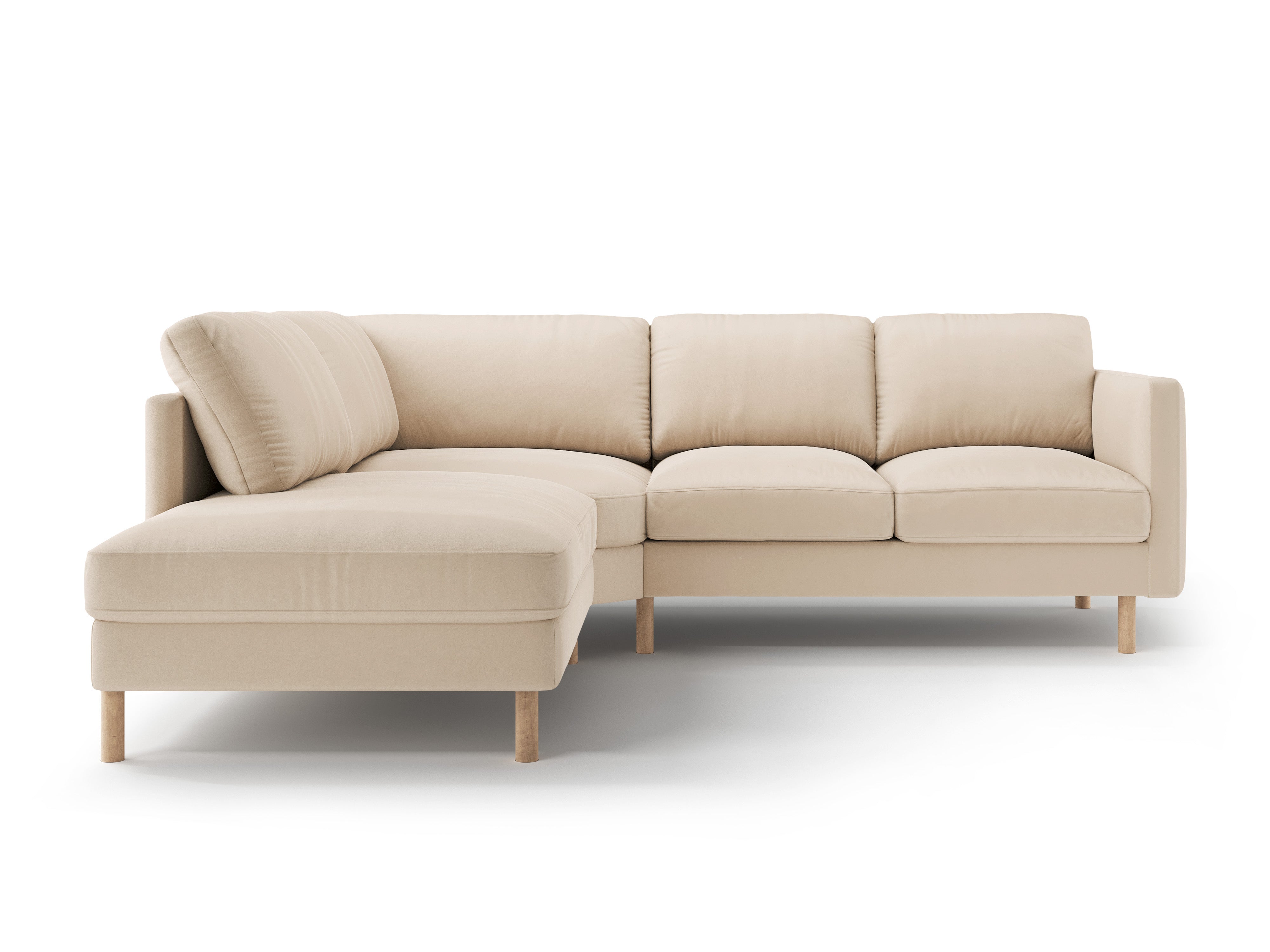 Sofa Eden, 4 Sitze, 267x234cm, Material: Samt