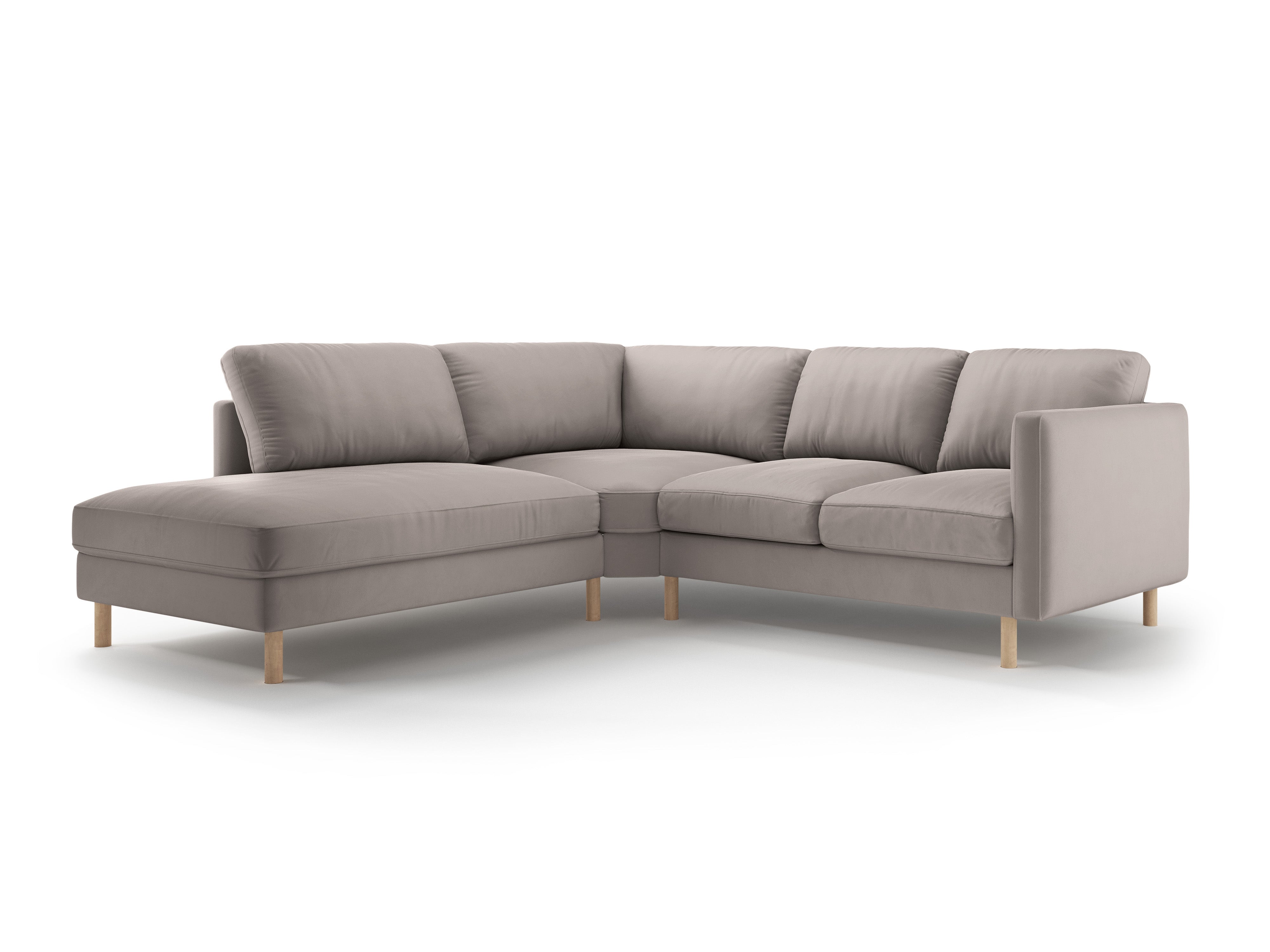 Sofa Eden, 4 Sitze, 267x234cm, Material: Samt