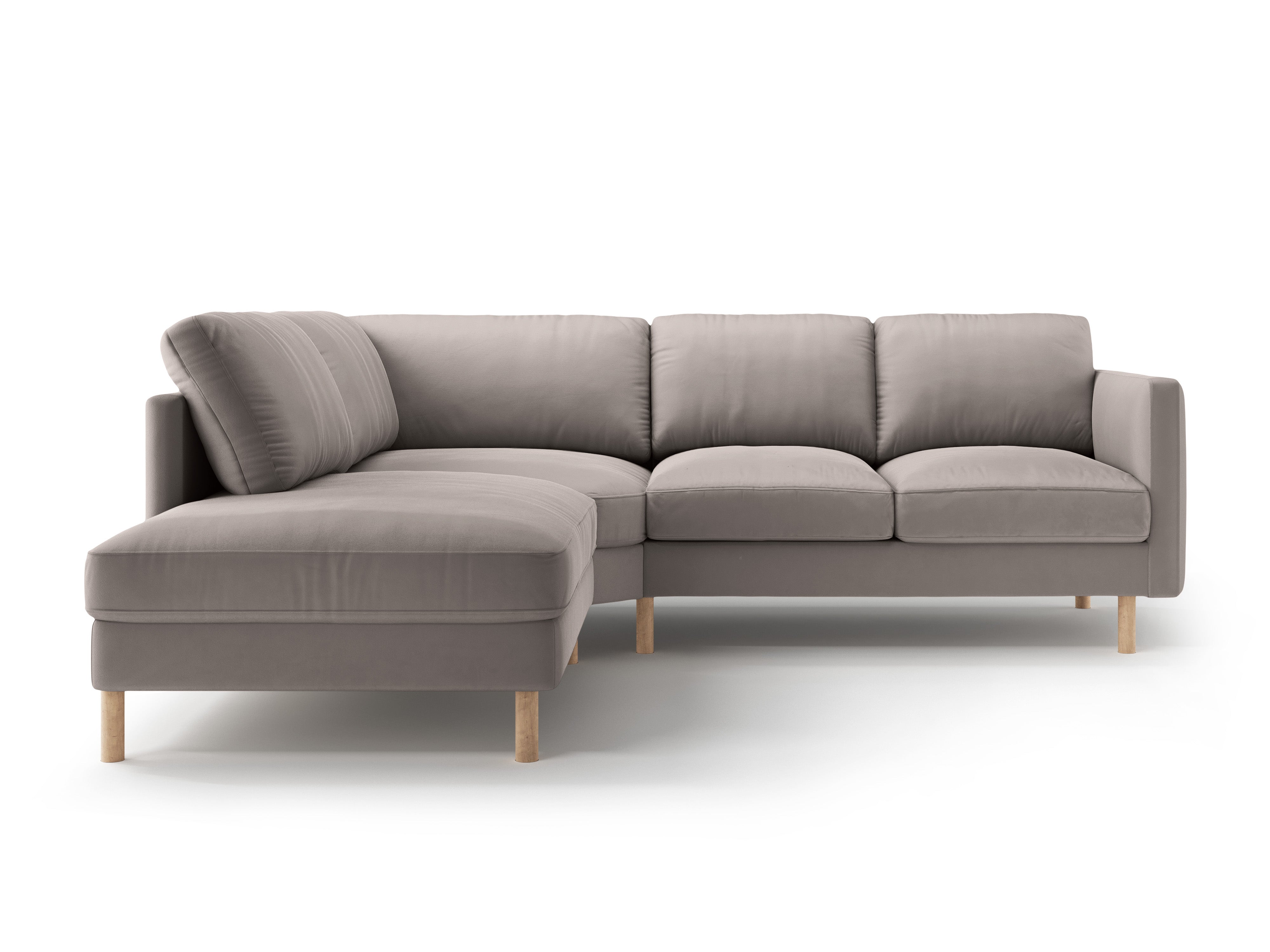 Sofa Eden, 4 Sitze, 267x234cm, Material: Samt