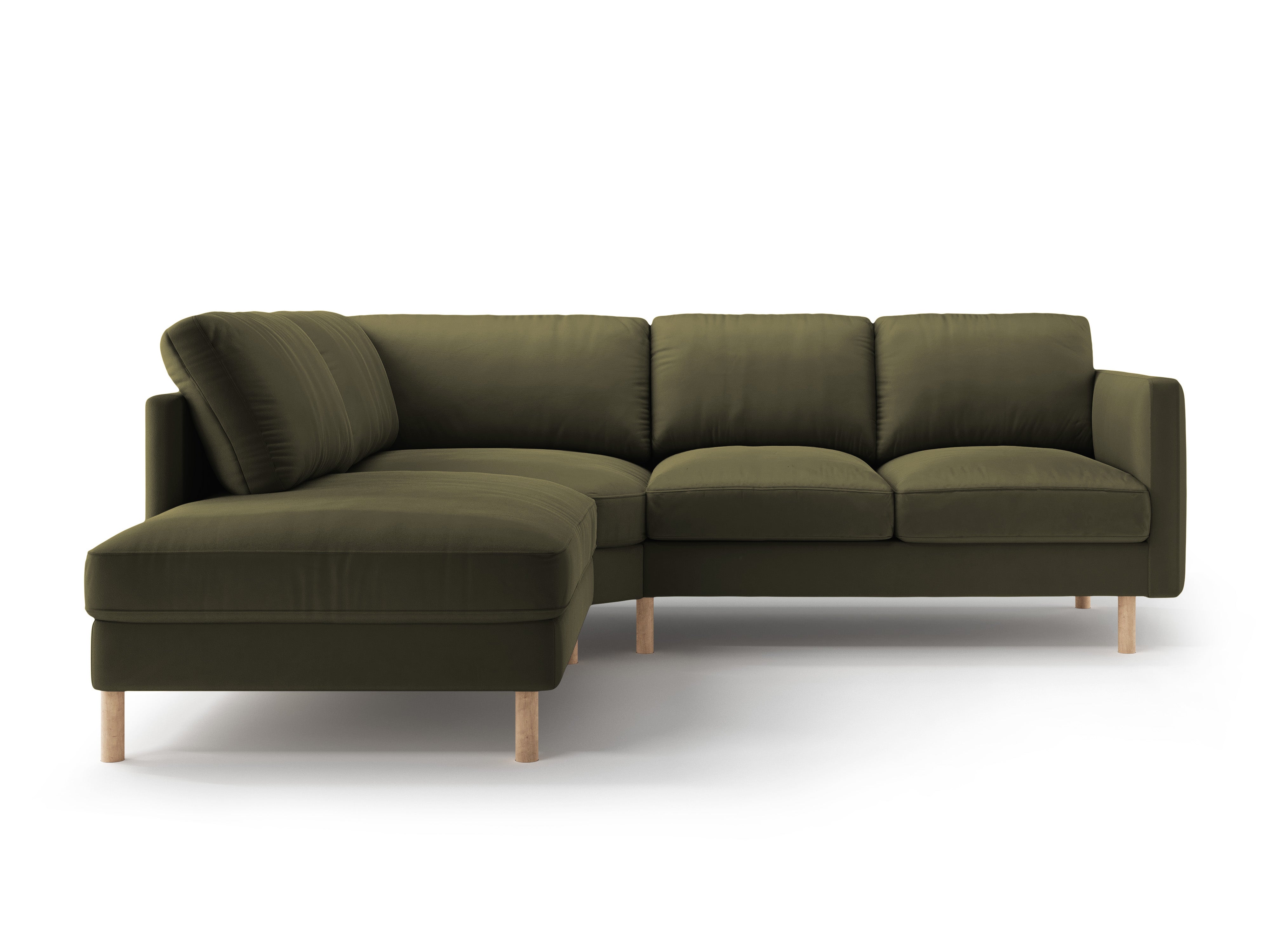 Sofa Eden, 4 Sitze, 267x234cm, Material: Samt