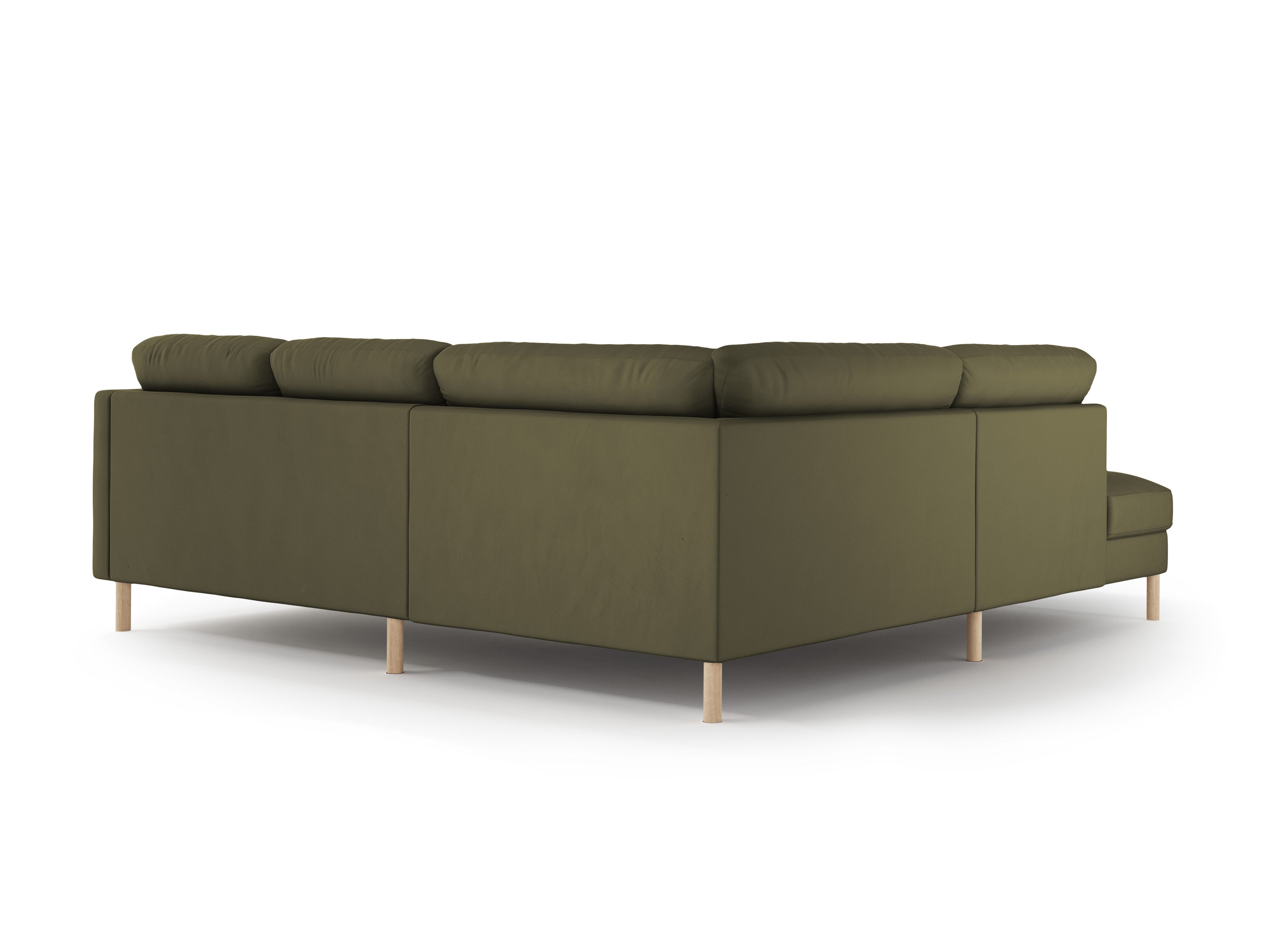 Sofa Eden, 4 Sitze, 267x234cm, Material: Samt