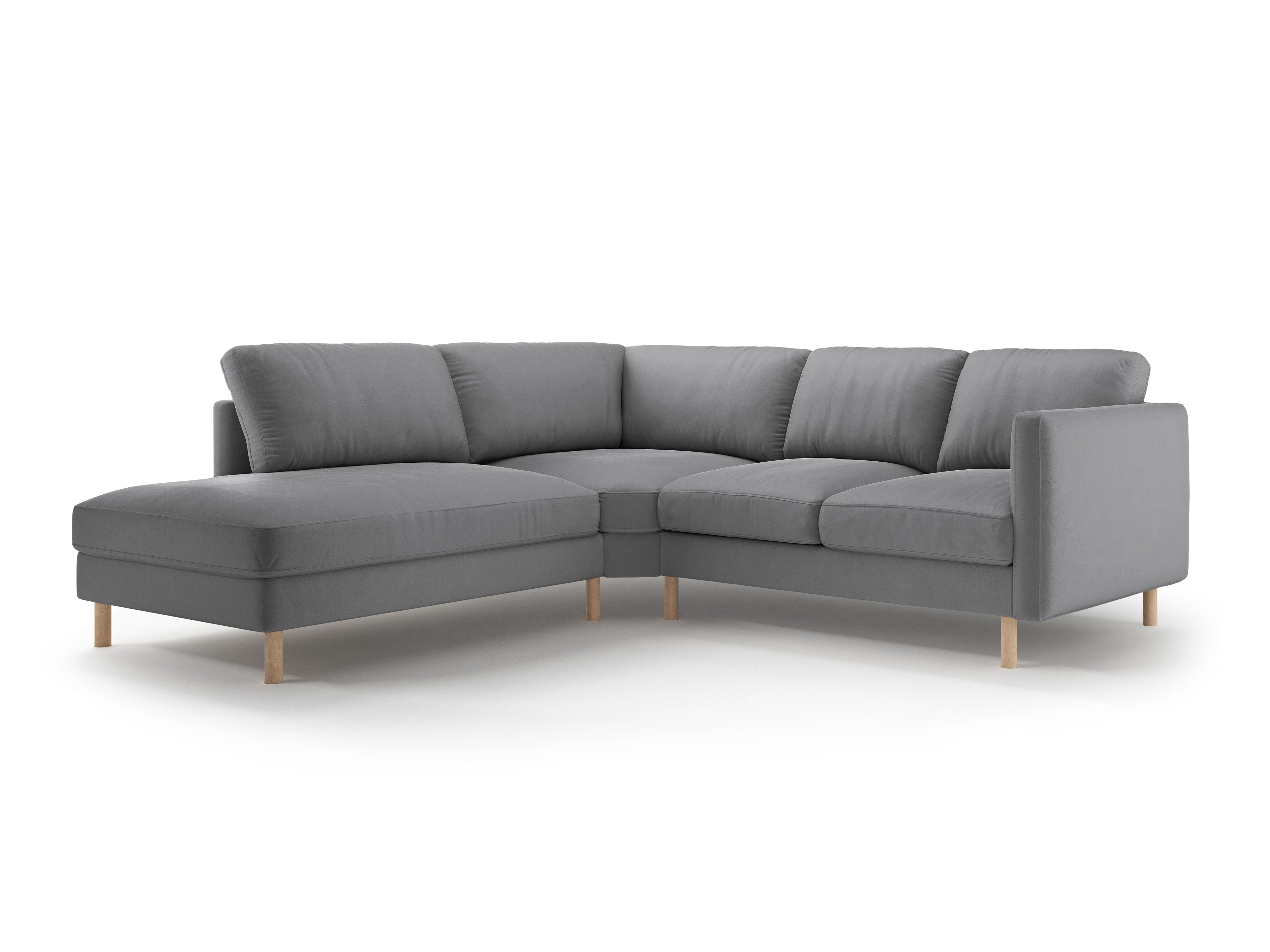 Sofa Eden, 4 Sitze, 267x234cm, Material: Samt