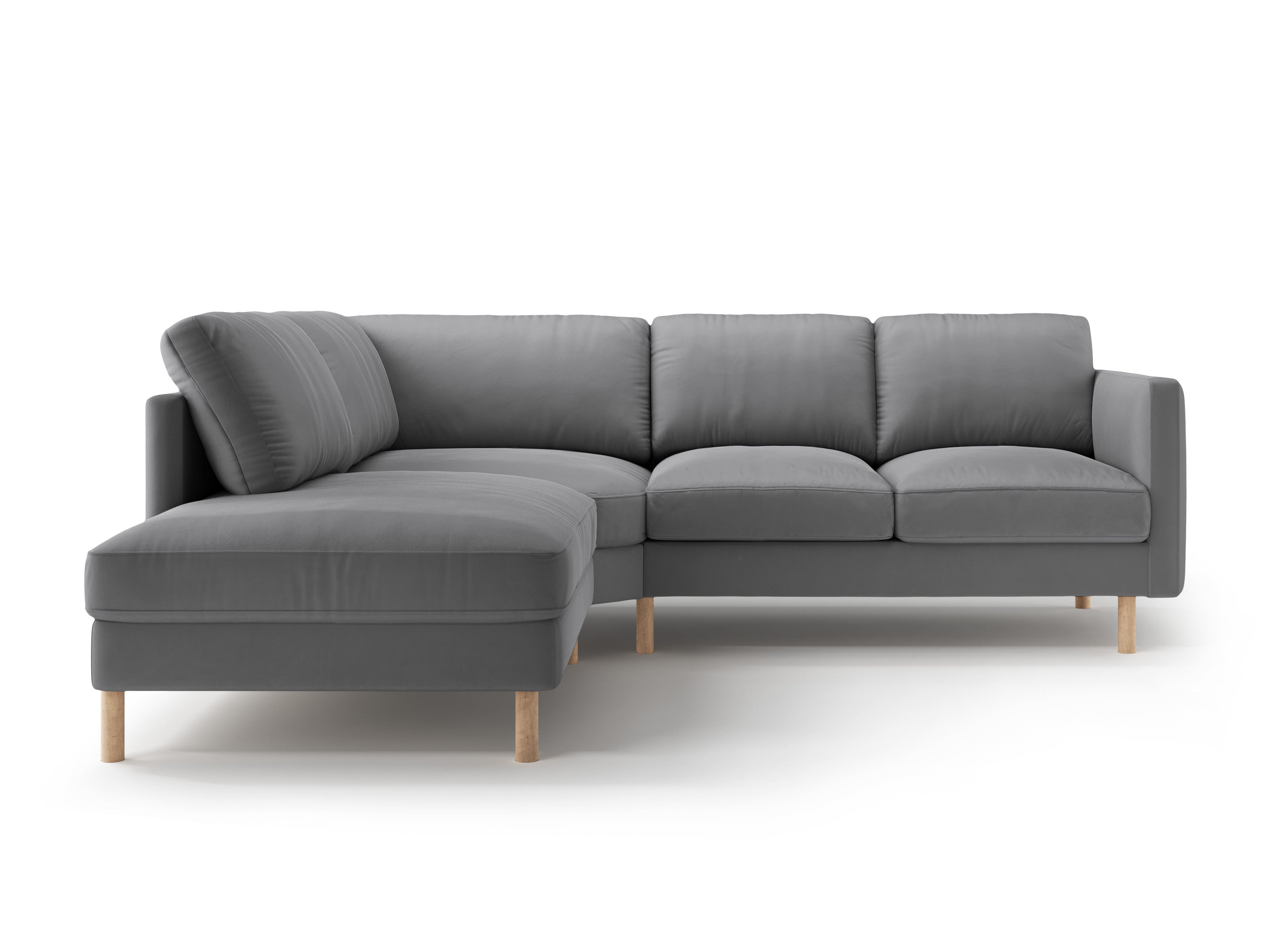 Sofa Eden, 4 Sitze, 267x234cm, Material: Samt