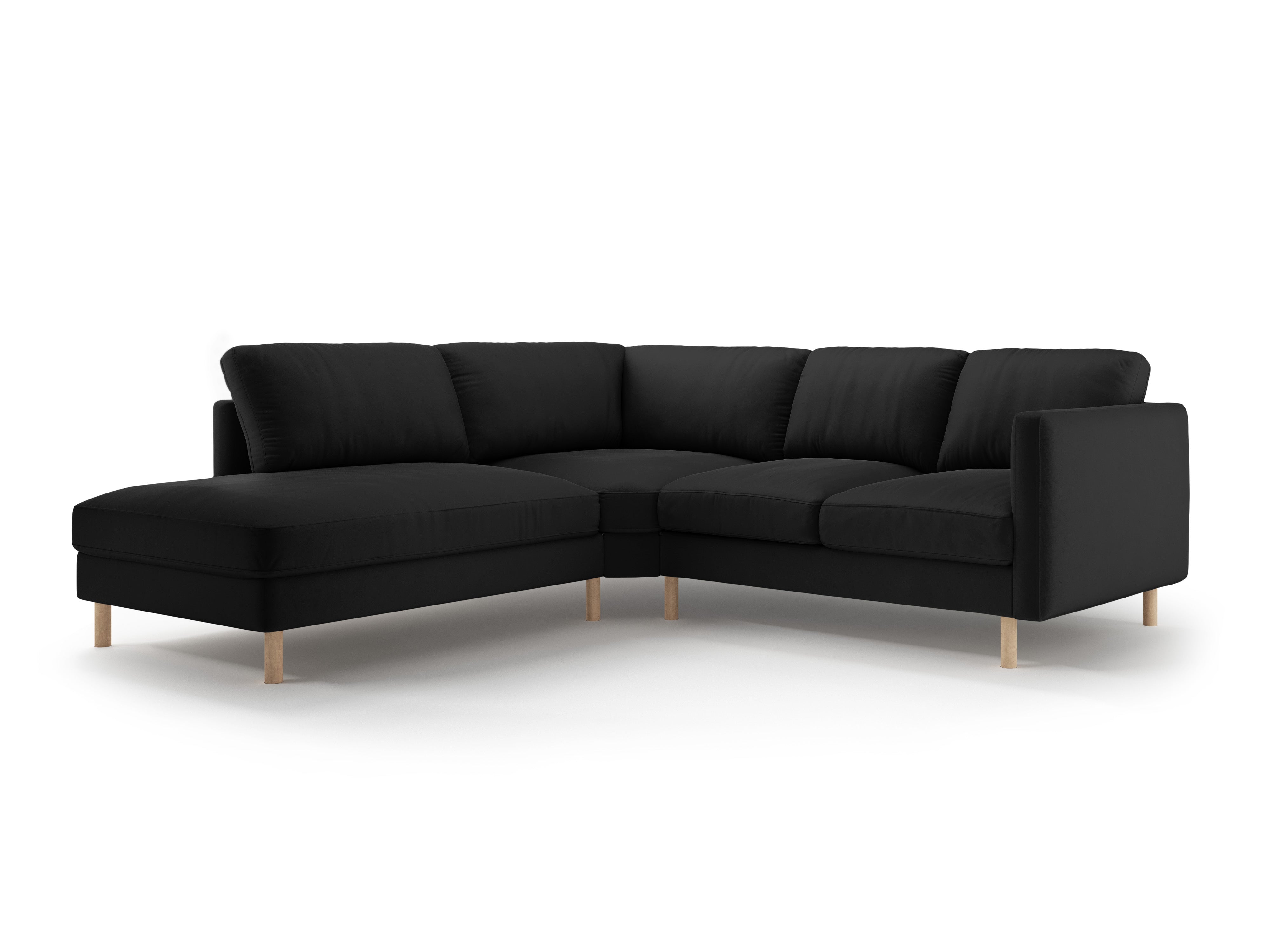 Sofa Eden, 4 Sitze, 267x234cm, Material: Samt