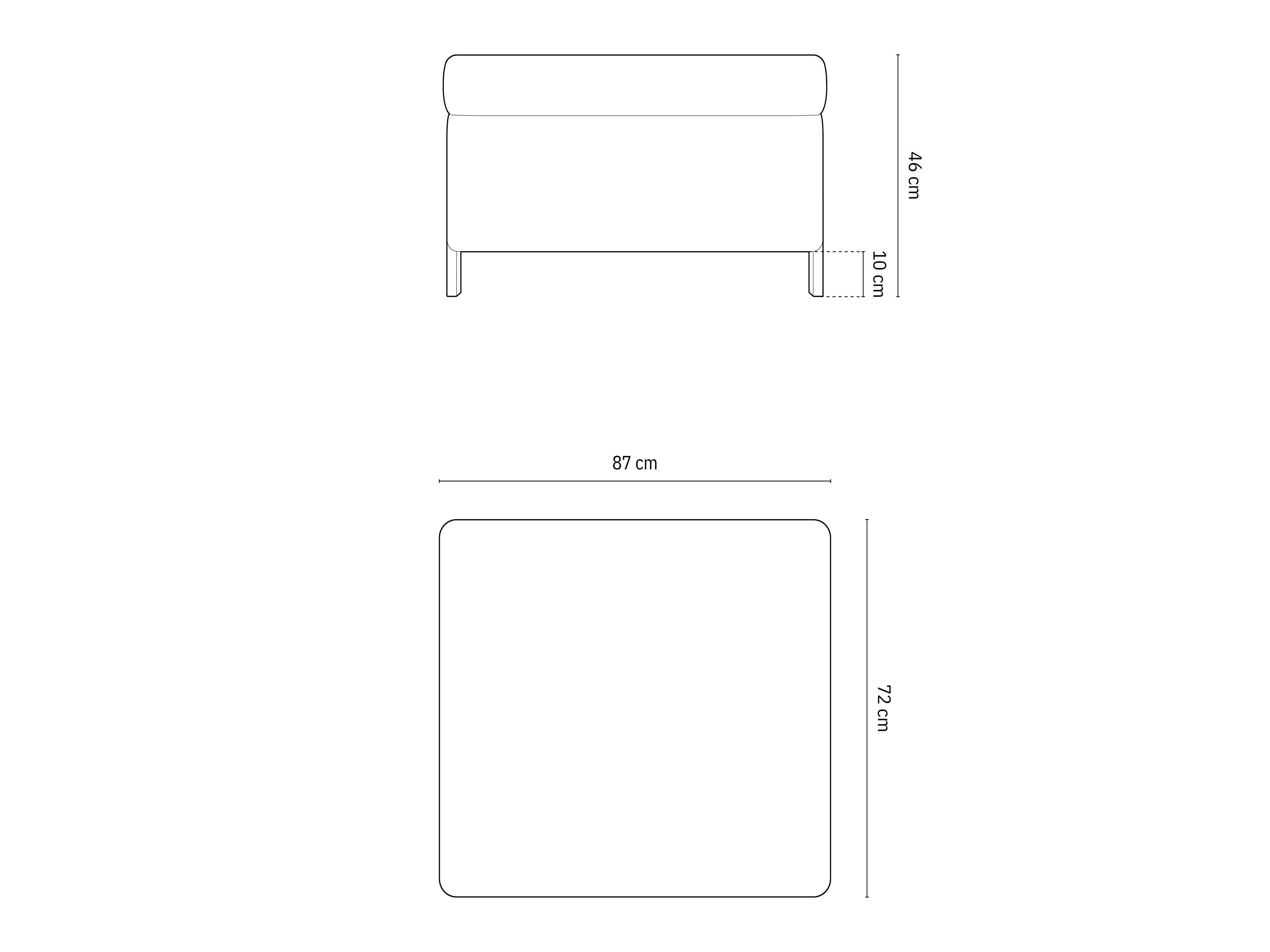 Gloria Hocker, 87x72cm, Material: Strukturstoff
