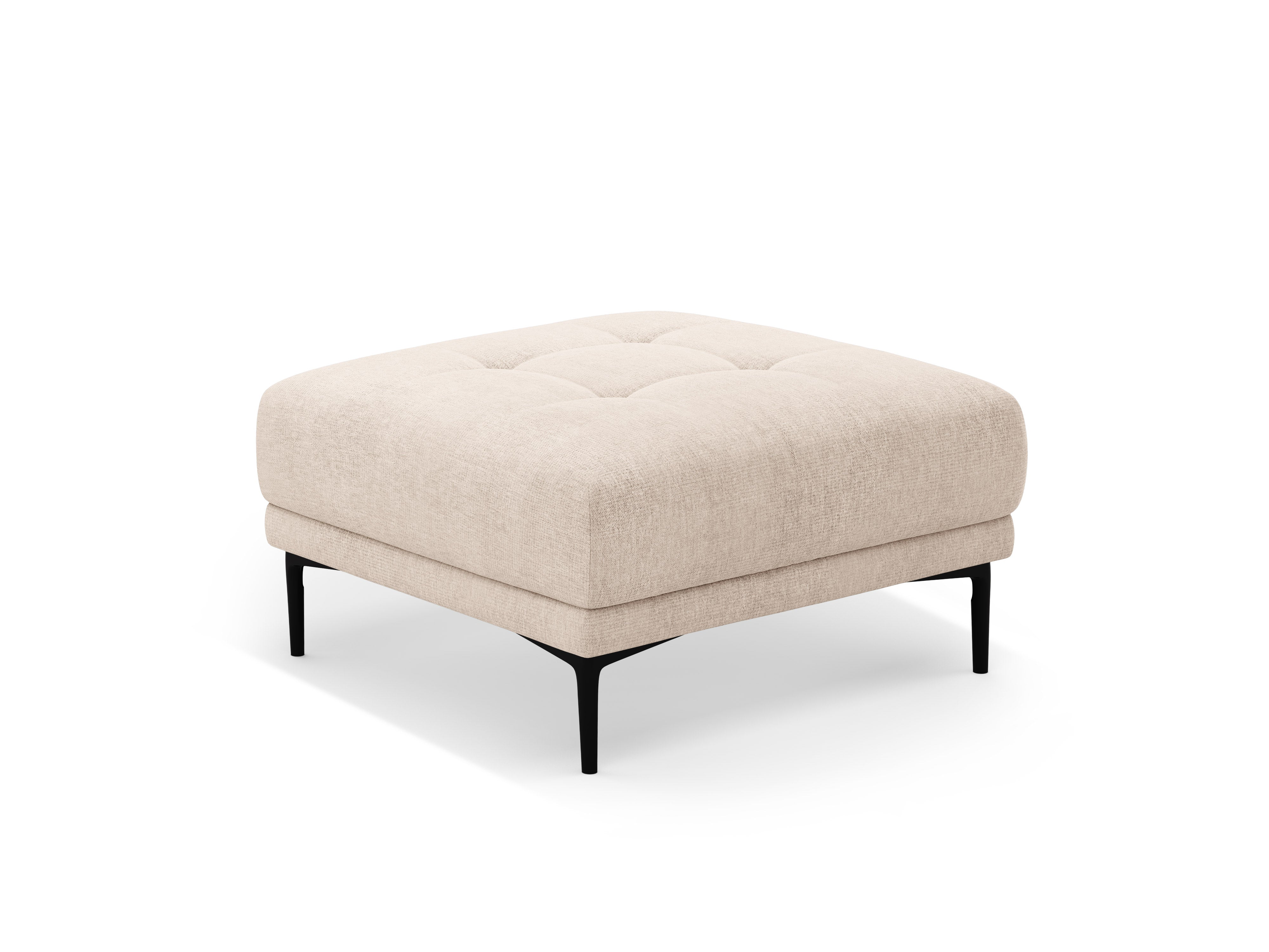 Bemy Hocker, 85x85cm, Material: Strukturstoff