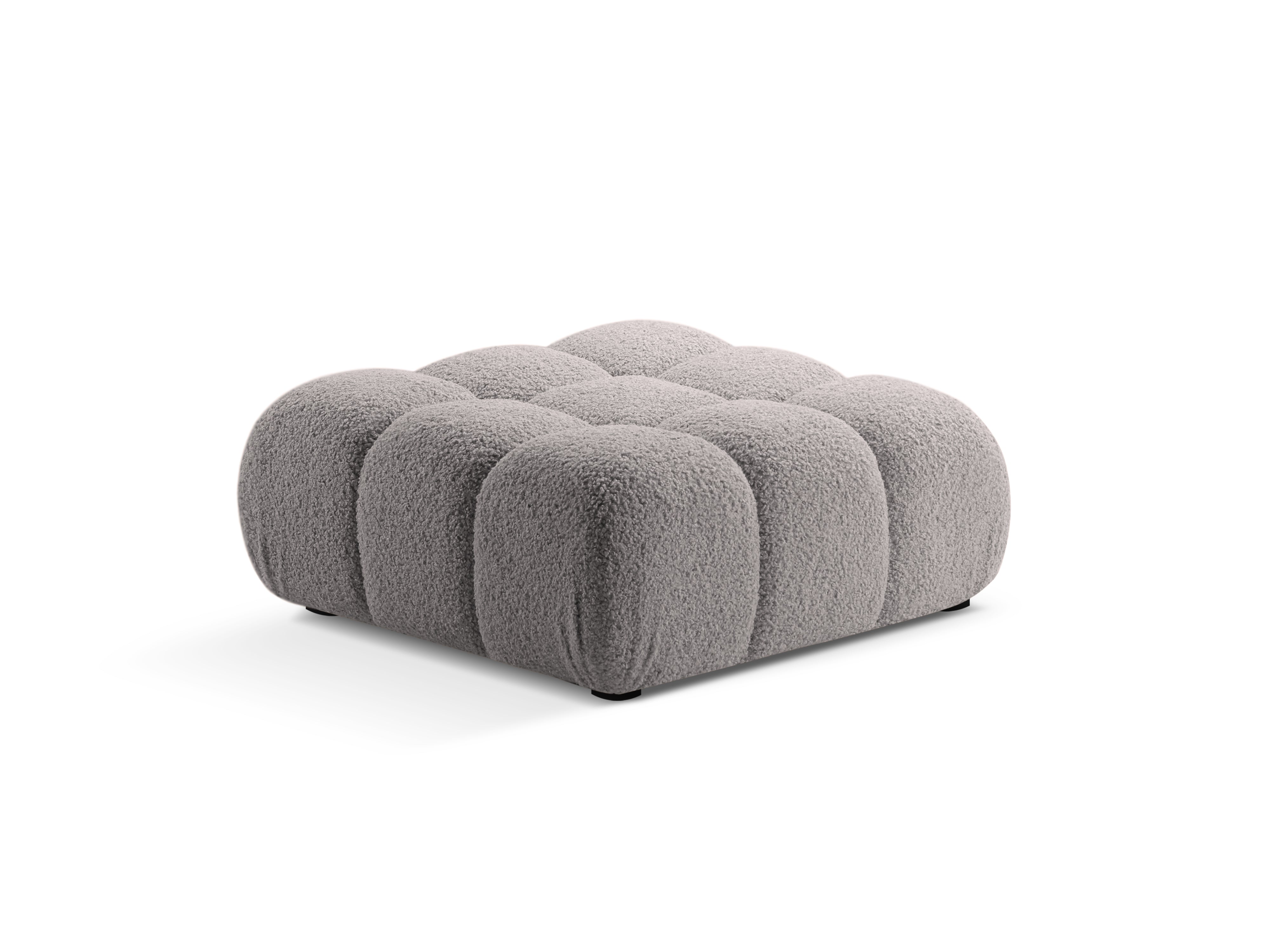 Bellis Hocker 94x94cm, Material: Bouclé