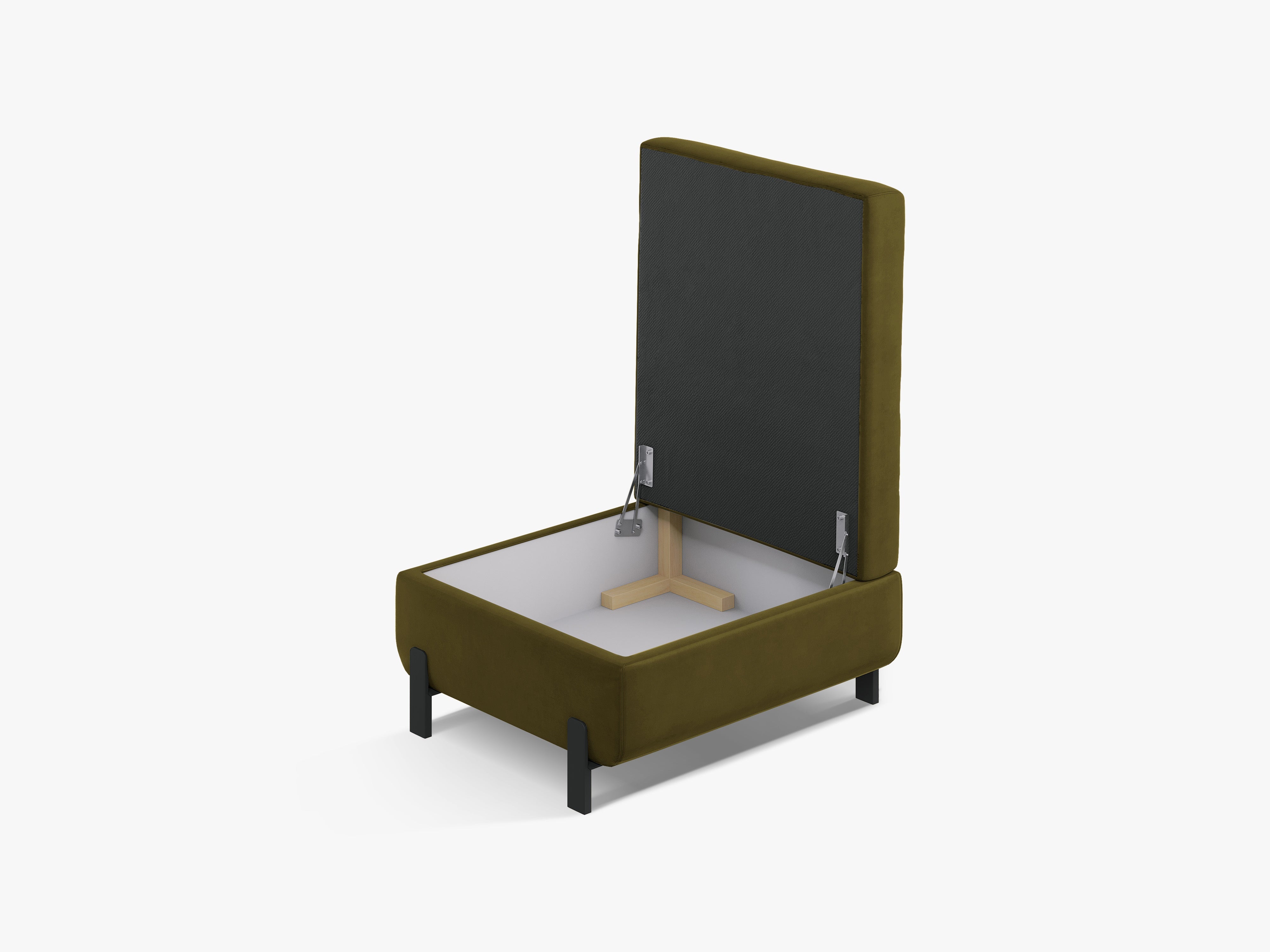 Gloria Hocker, 87x72cm, Material: Samt