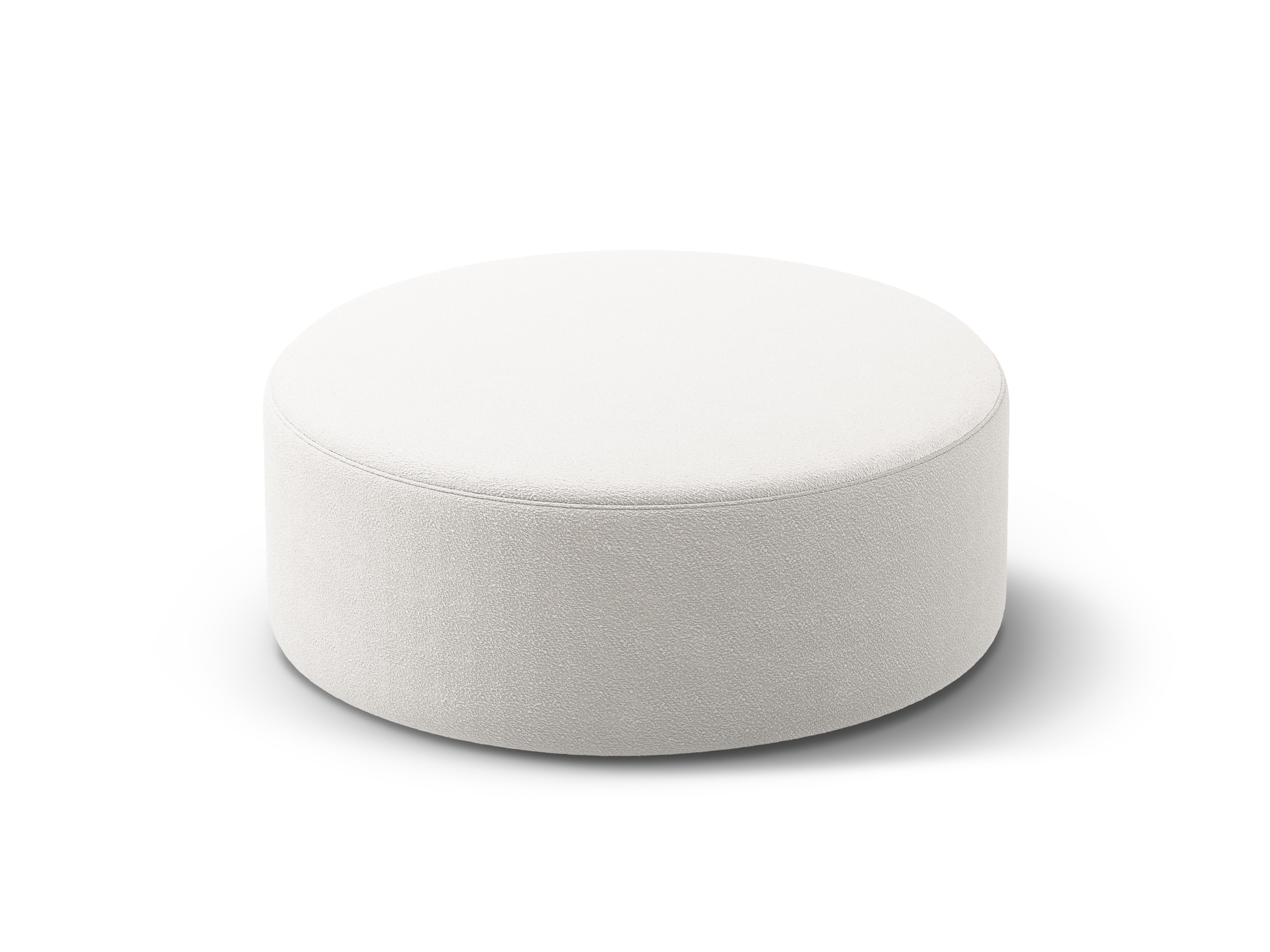 Hocker Dia, 90x90cm, Material: Boucle