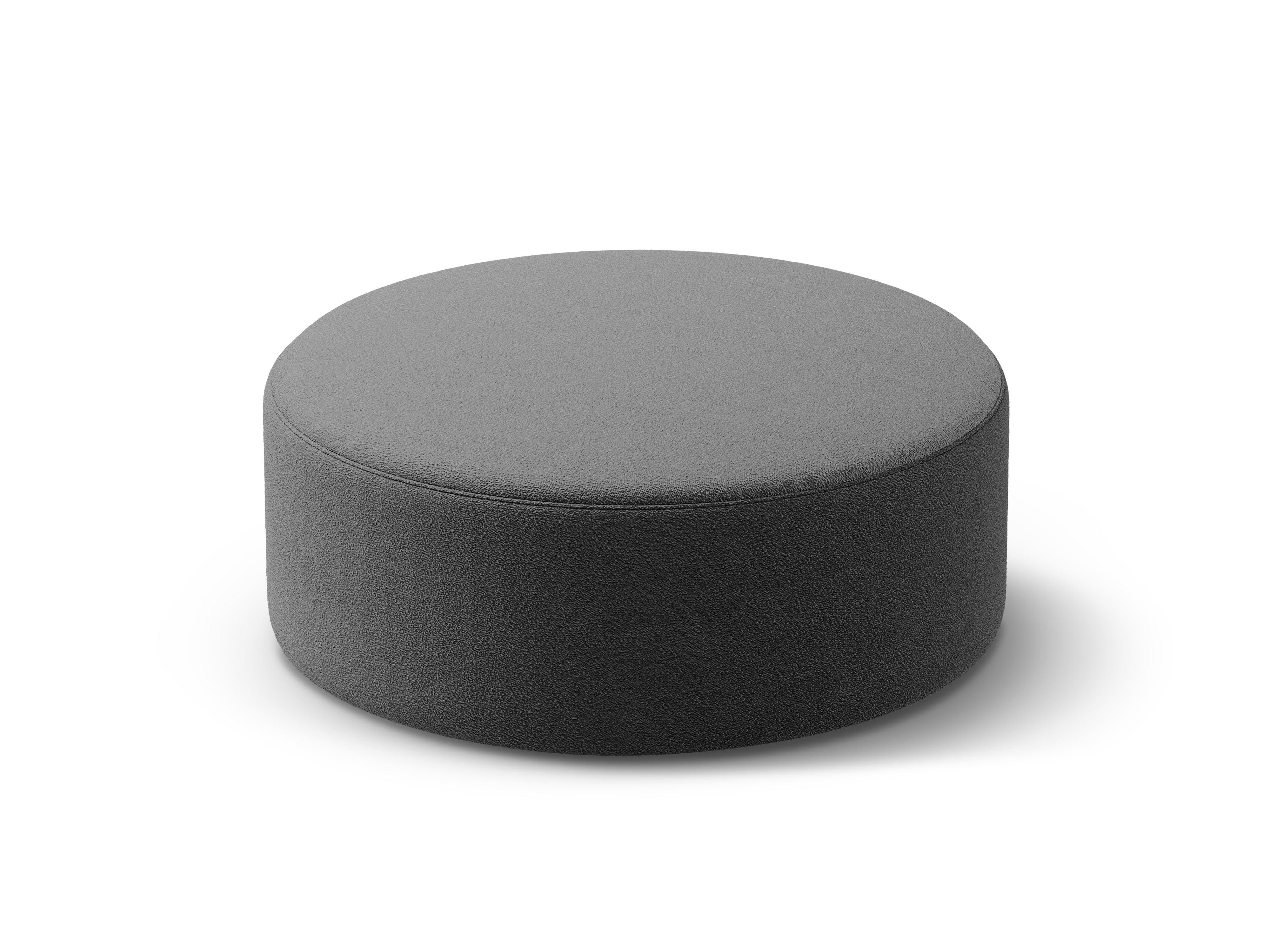 Hocker Dia, 90x90cm, Material: Boucle