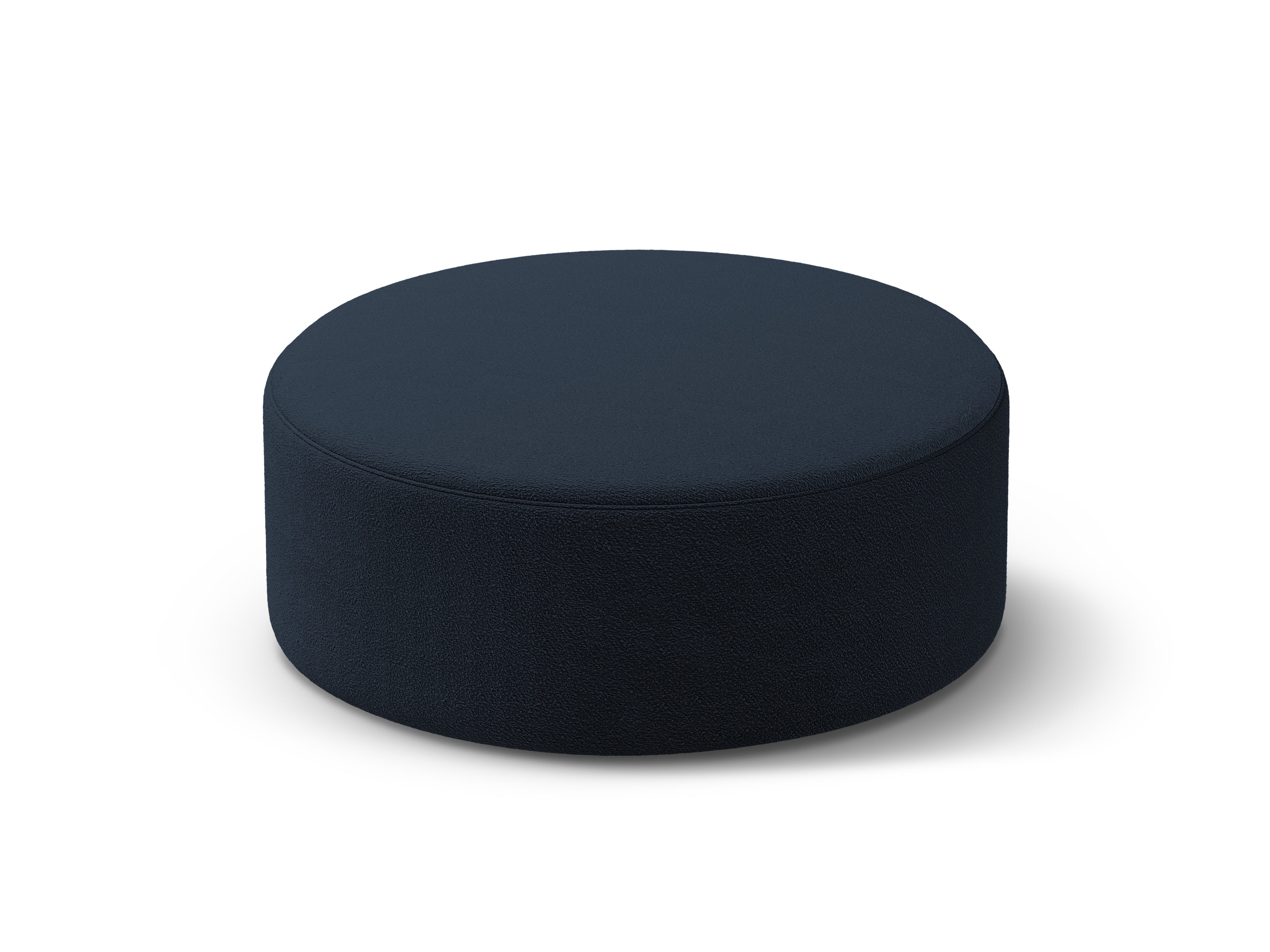 Hocker Dia, 90x90cm, Material: Boucle