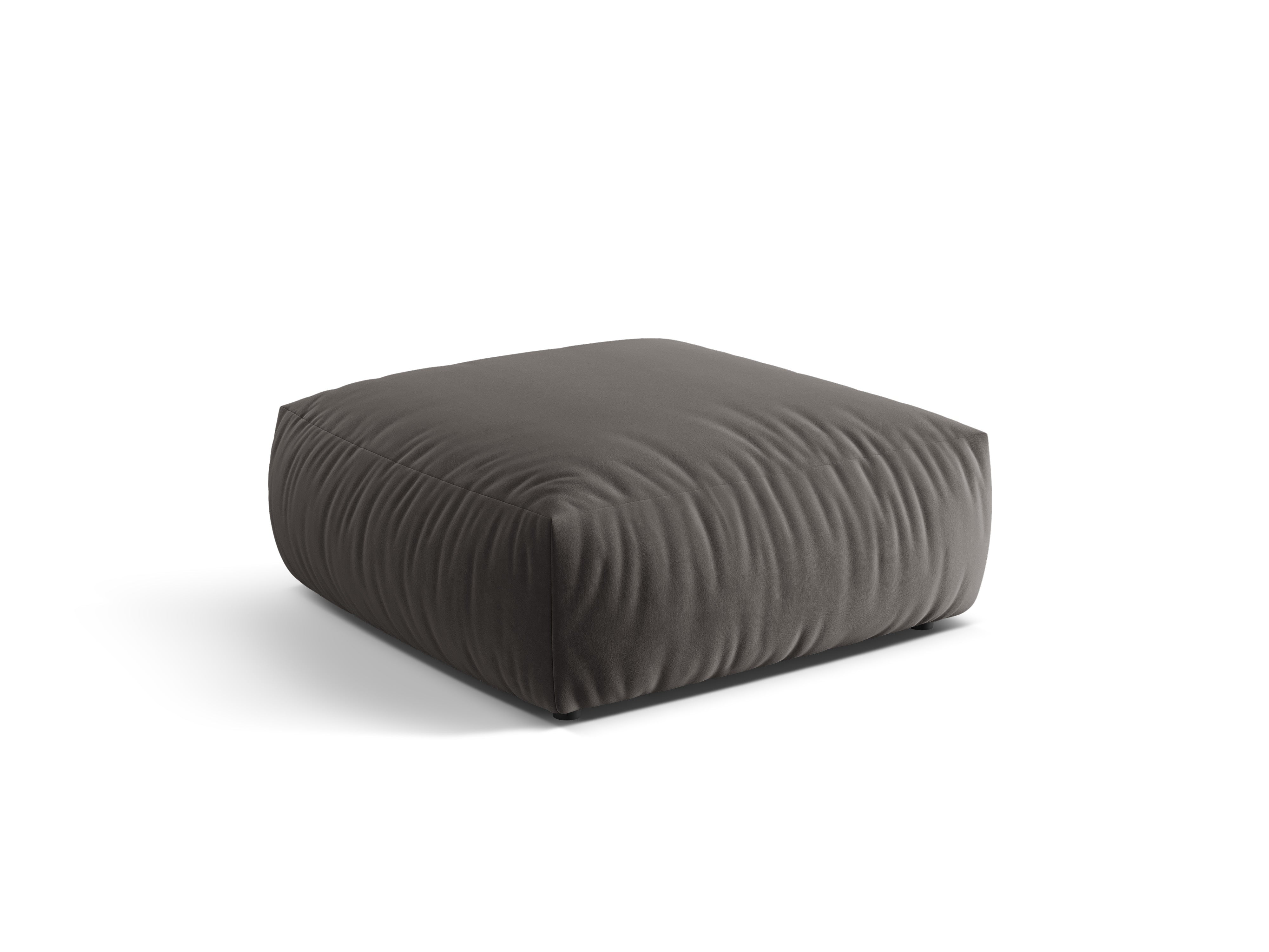 Hocker Chris 100x100cm, Material: Samt