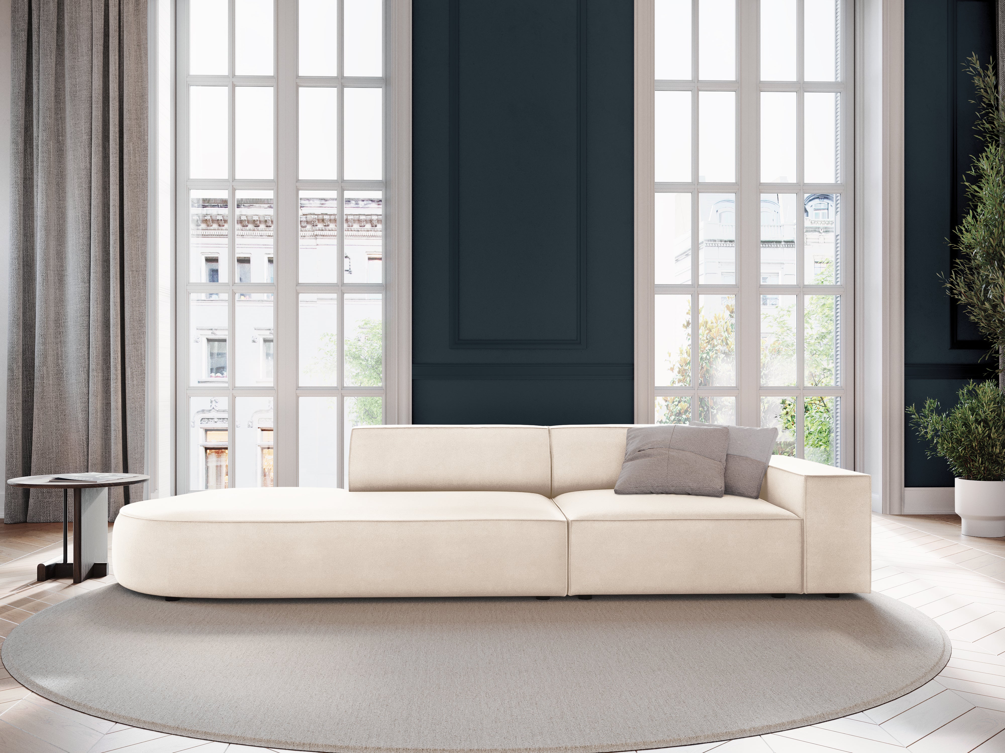 Sofa Jodie 262x102cm, Material: Samt