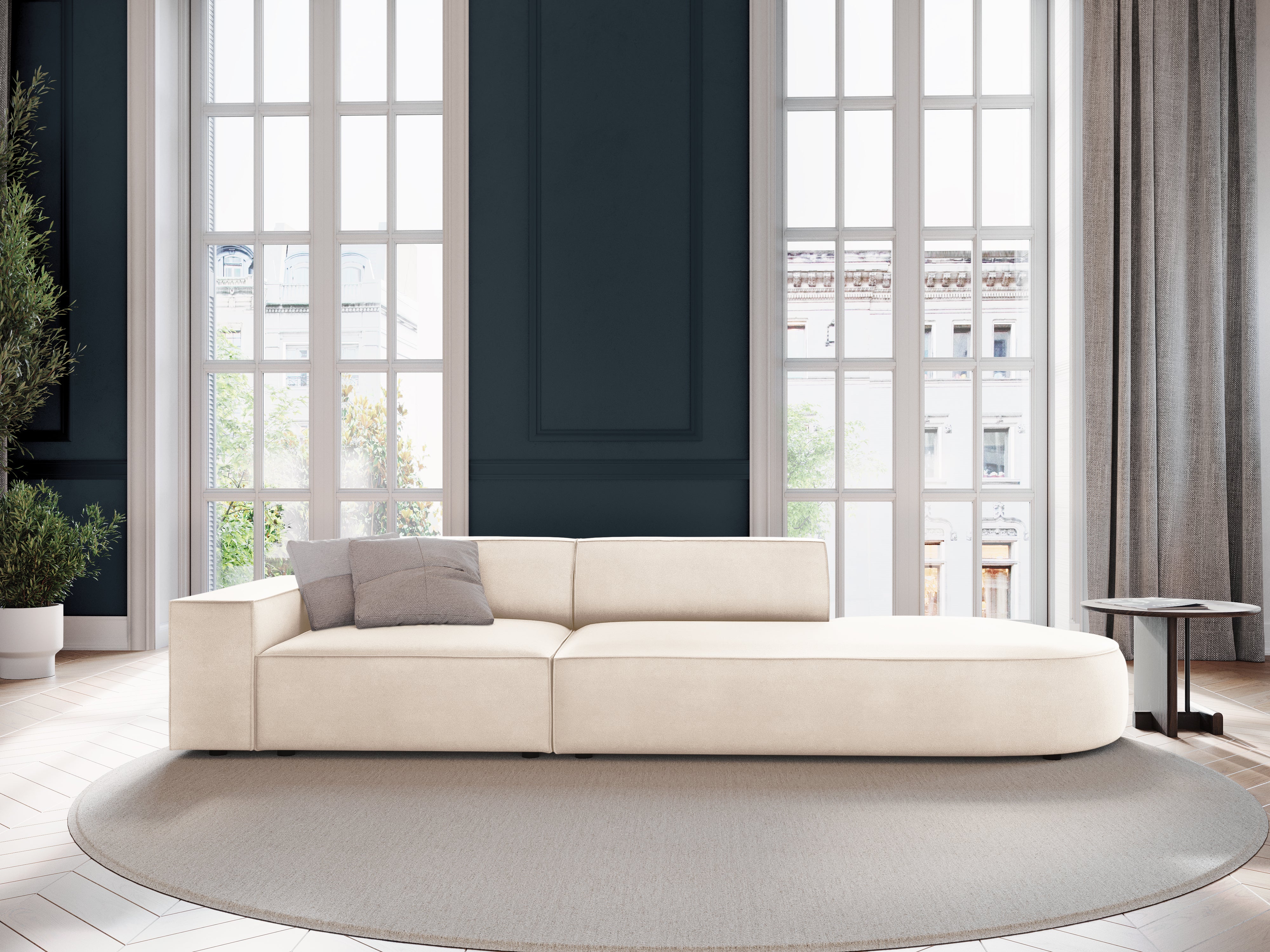 Sofa Jodie 262x102cm, Material: Samt