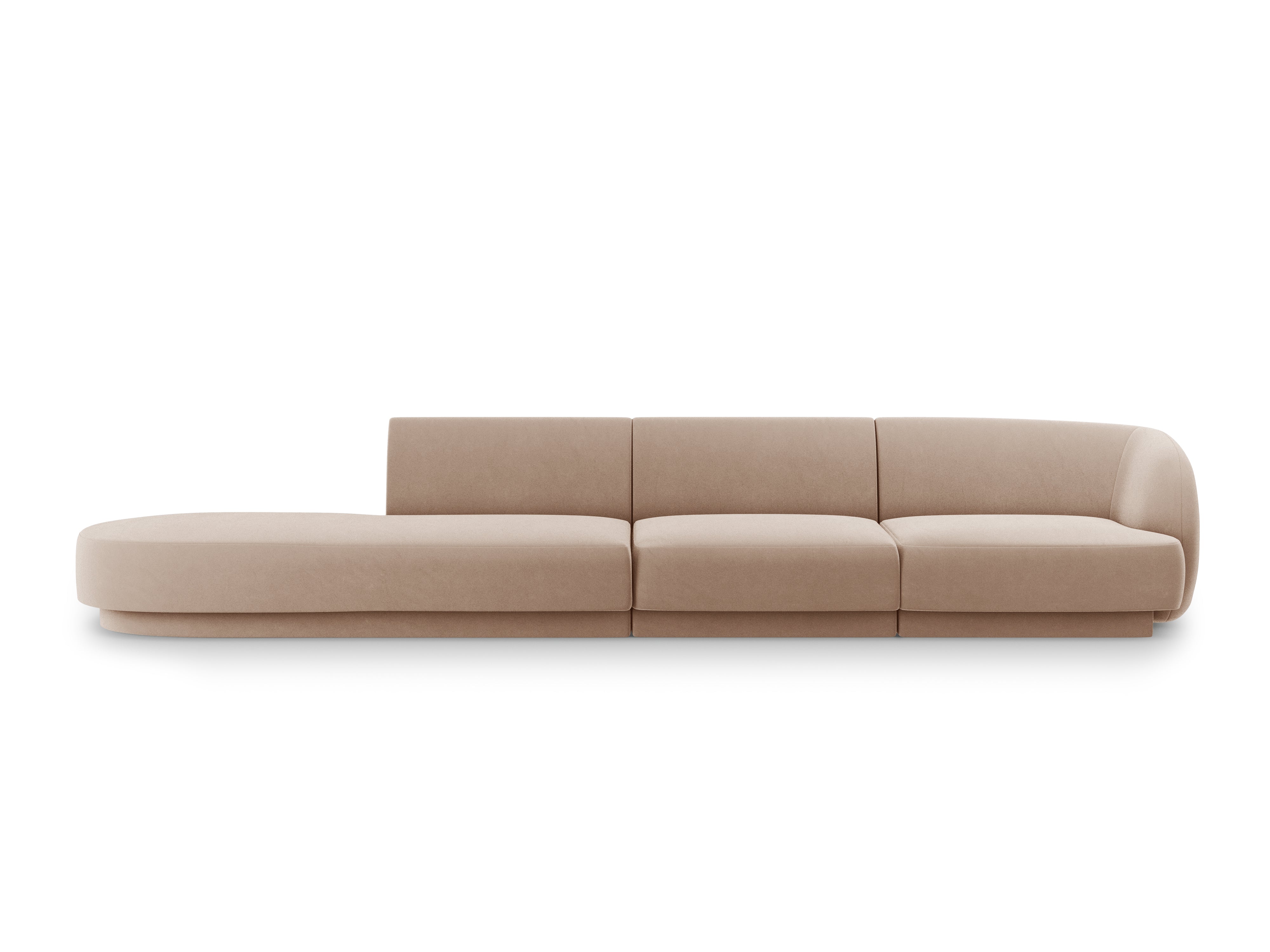 Sofa Miley 323x90cm, Material: Samt
