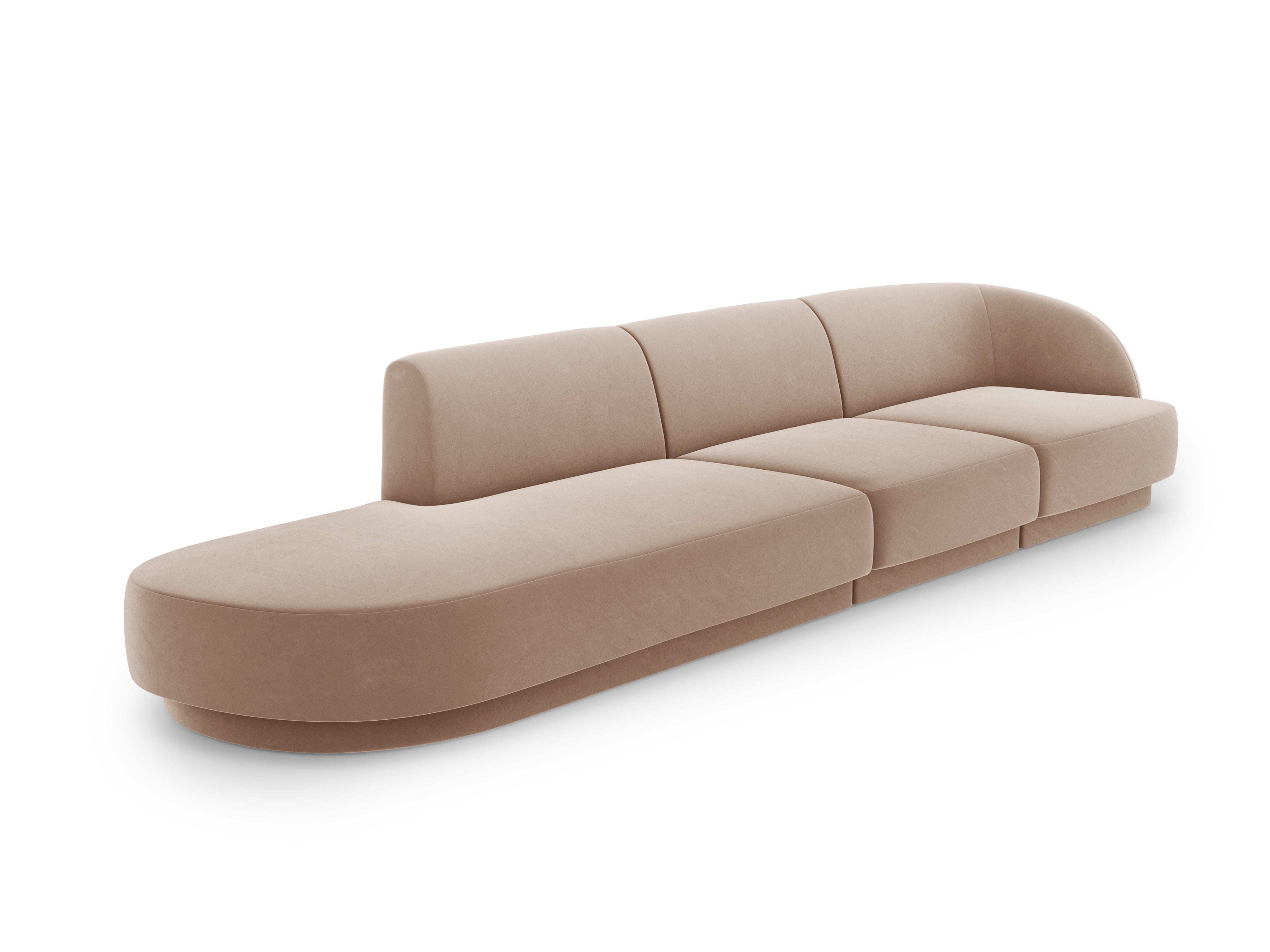 Sofa Miley 323x90cm, Material: Samt