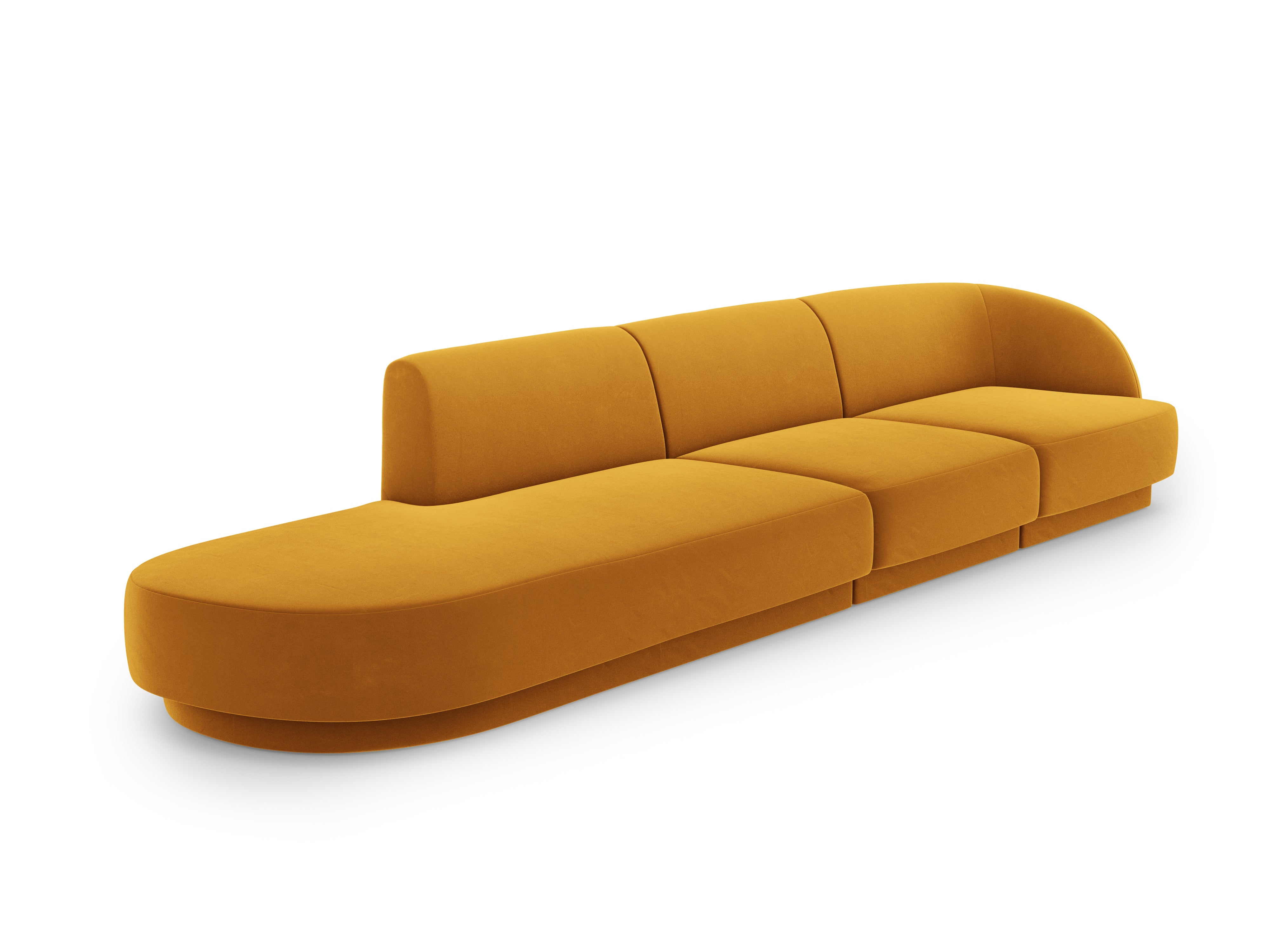 Sofa Miley 323x90cm, Material: Samt