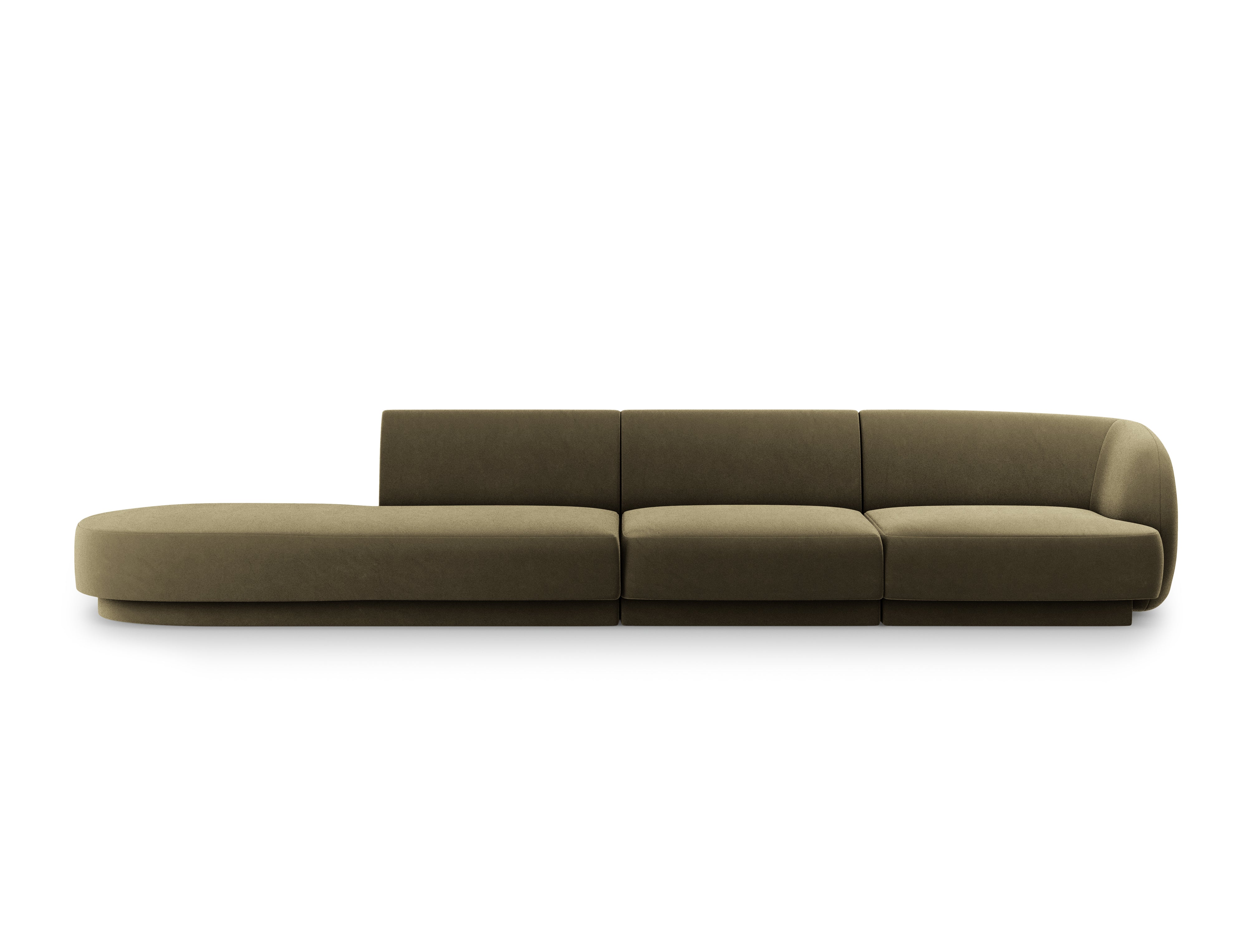 Sofa Miley 323x90cm, Material: Samt