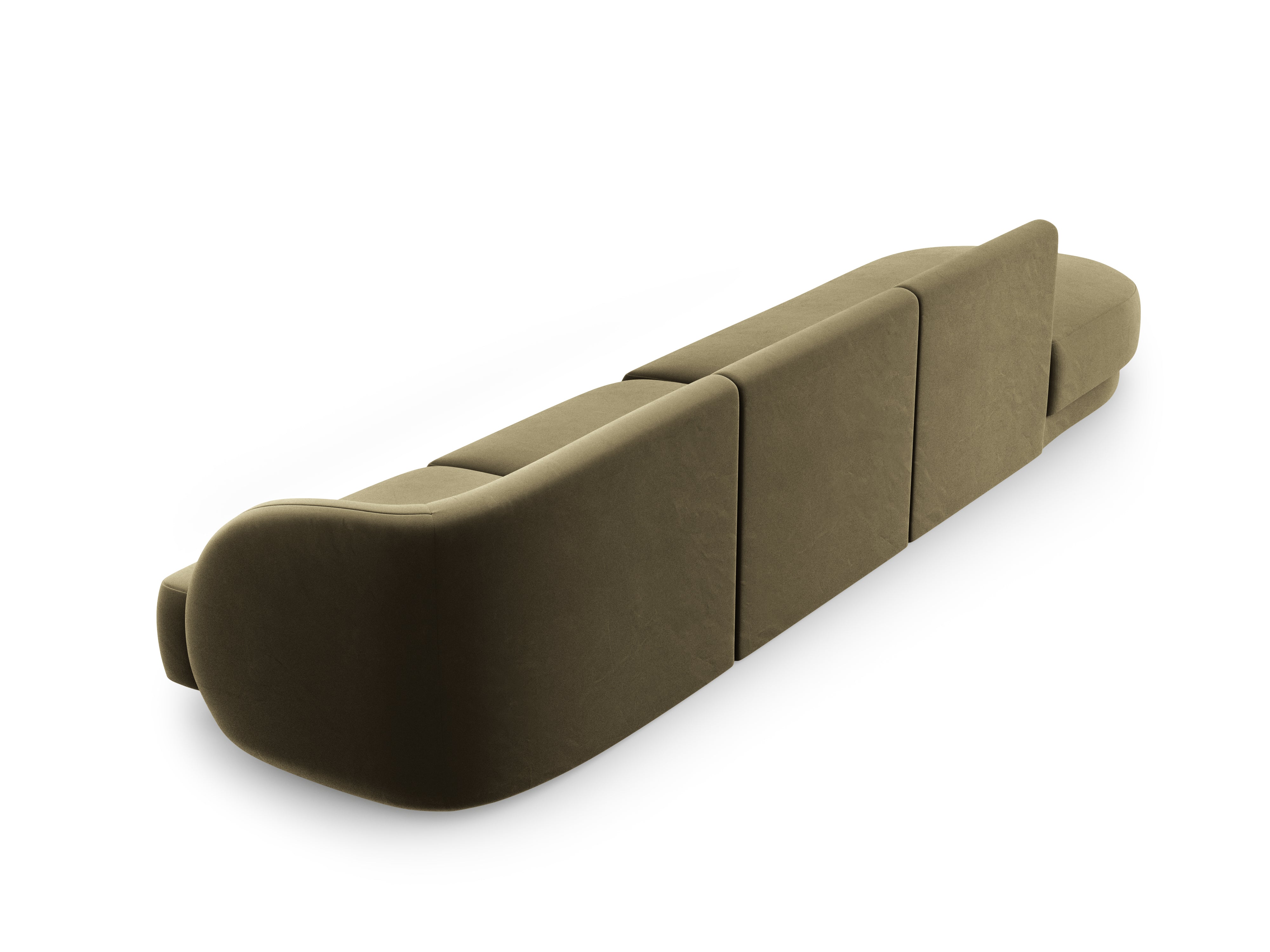 Sofa Miley 323x90cm, Material: Samt