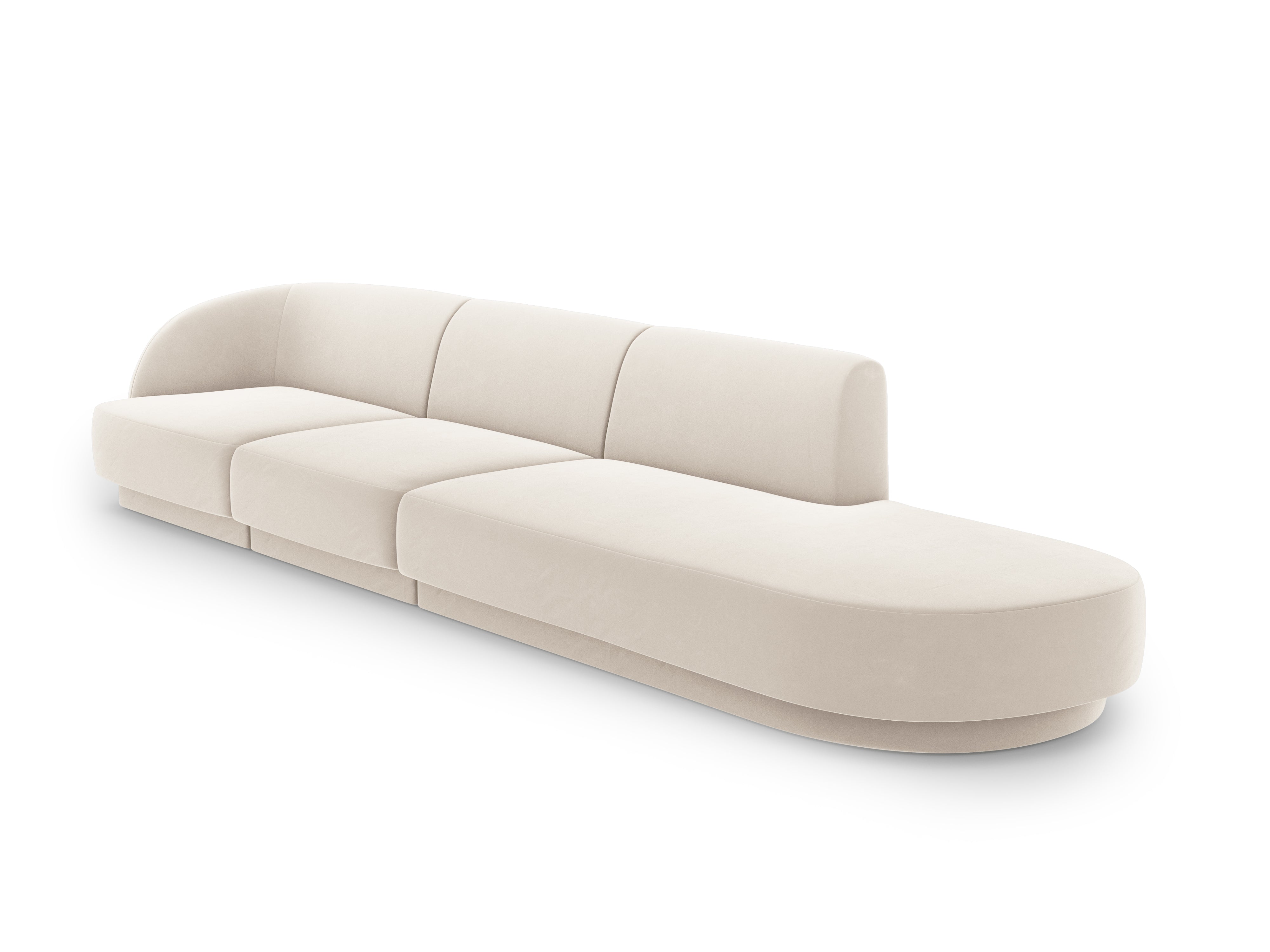 Sofa Miley 323x90cm, Material: Samt