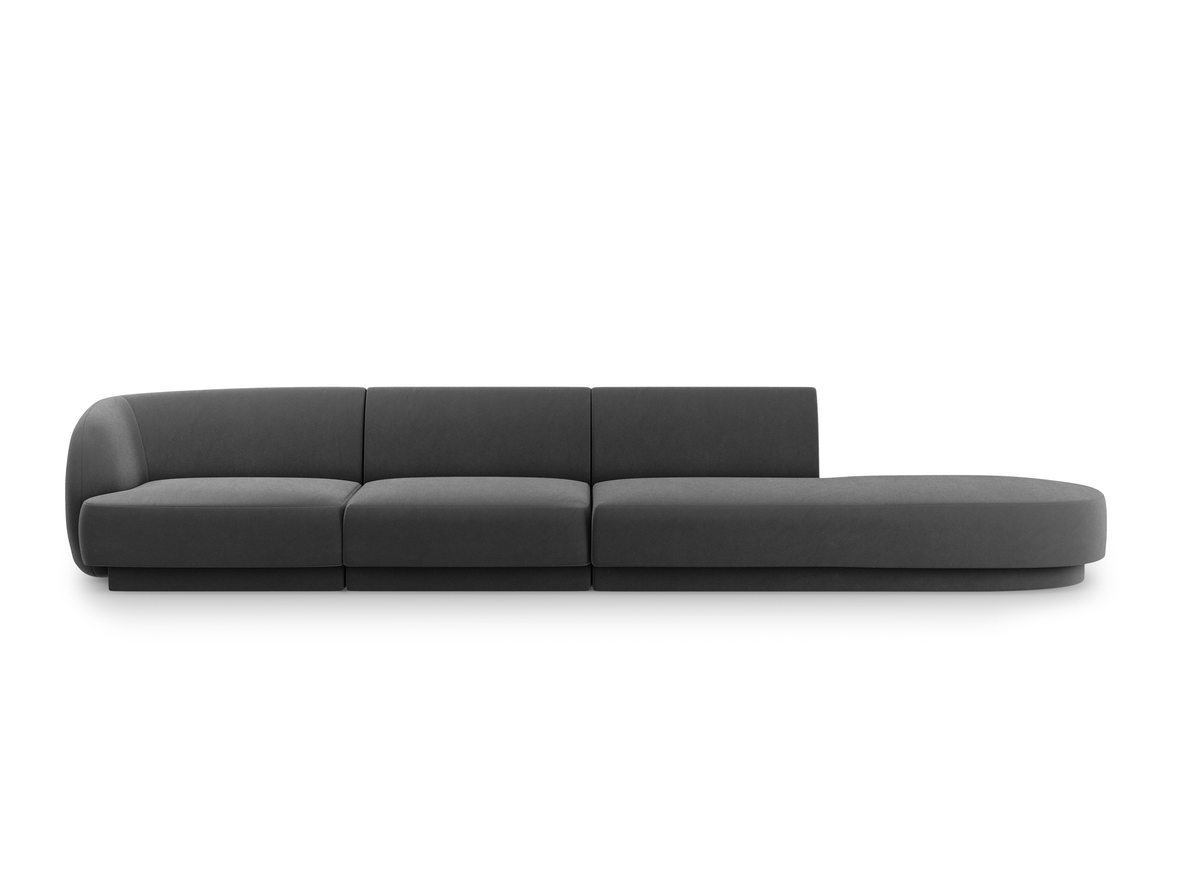Sofa Miley 323x90cm, Material: Samt