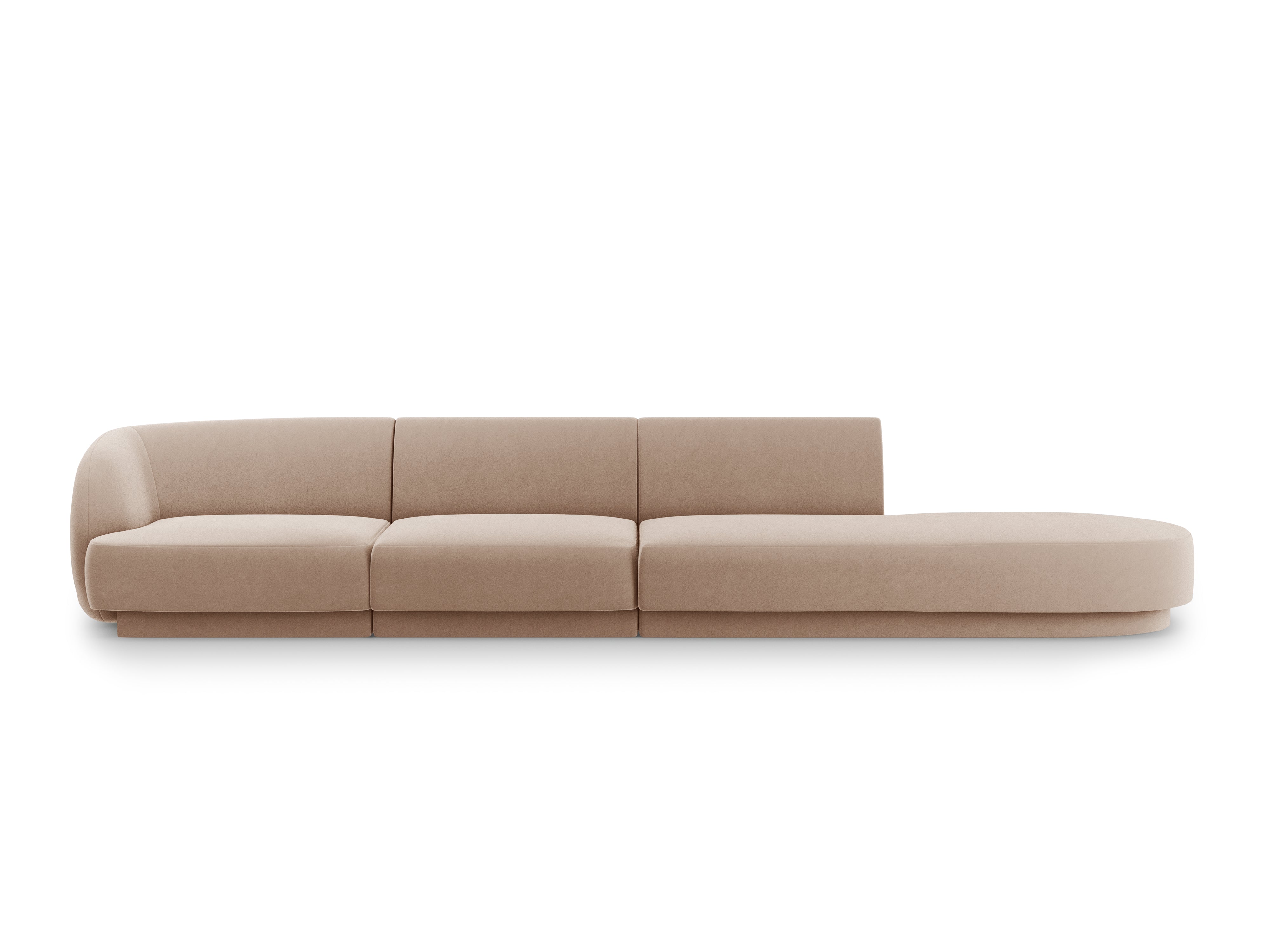 Sofa Miley 323x90cm, Material: Samt