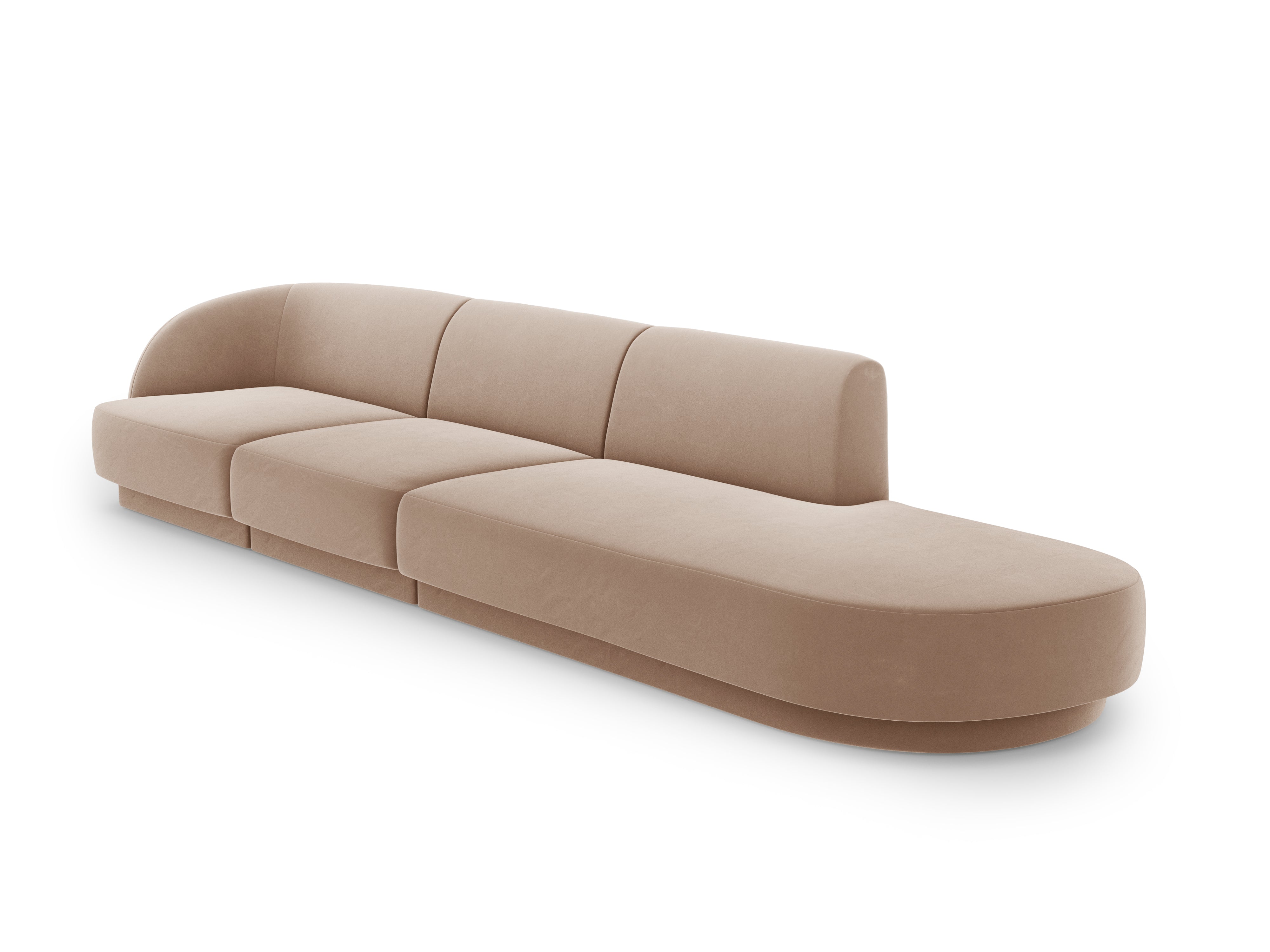 Sofa Miley 323x90cm, Material: Samt