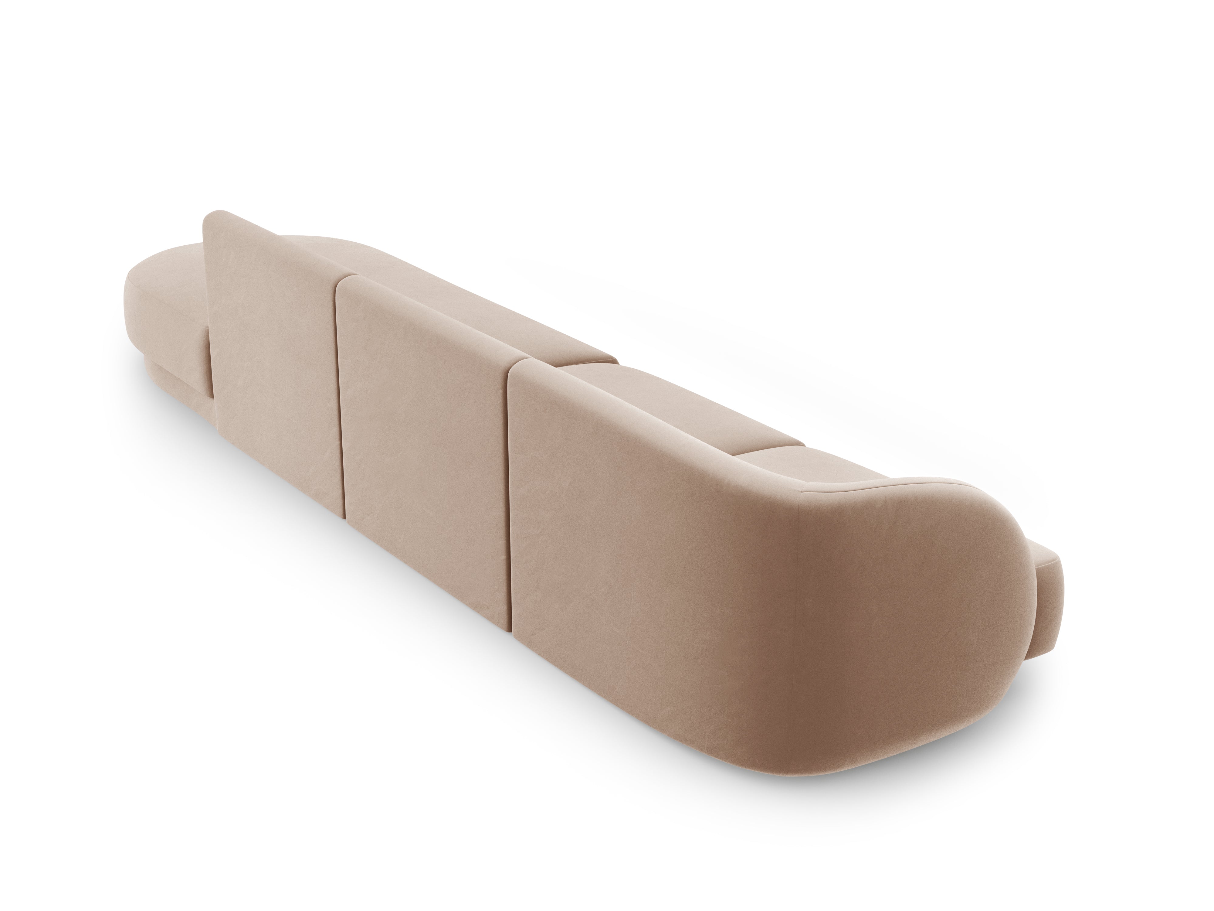 Sofa Miley 323x90cm, Material: Samt