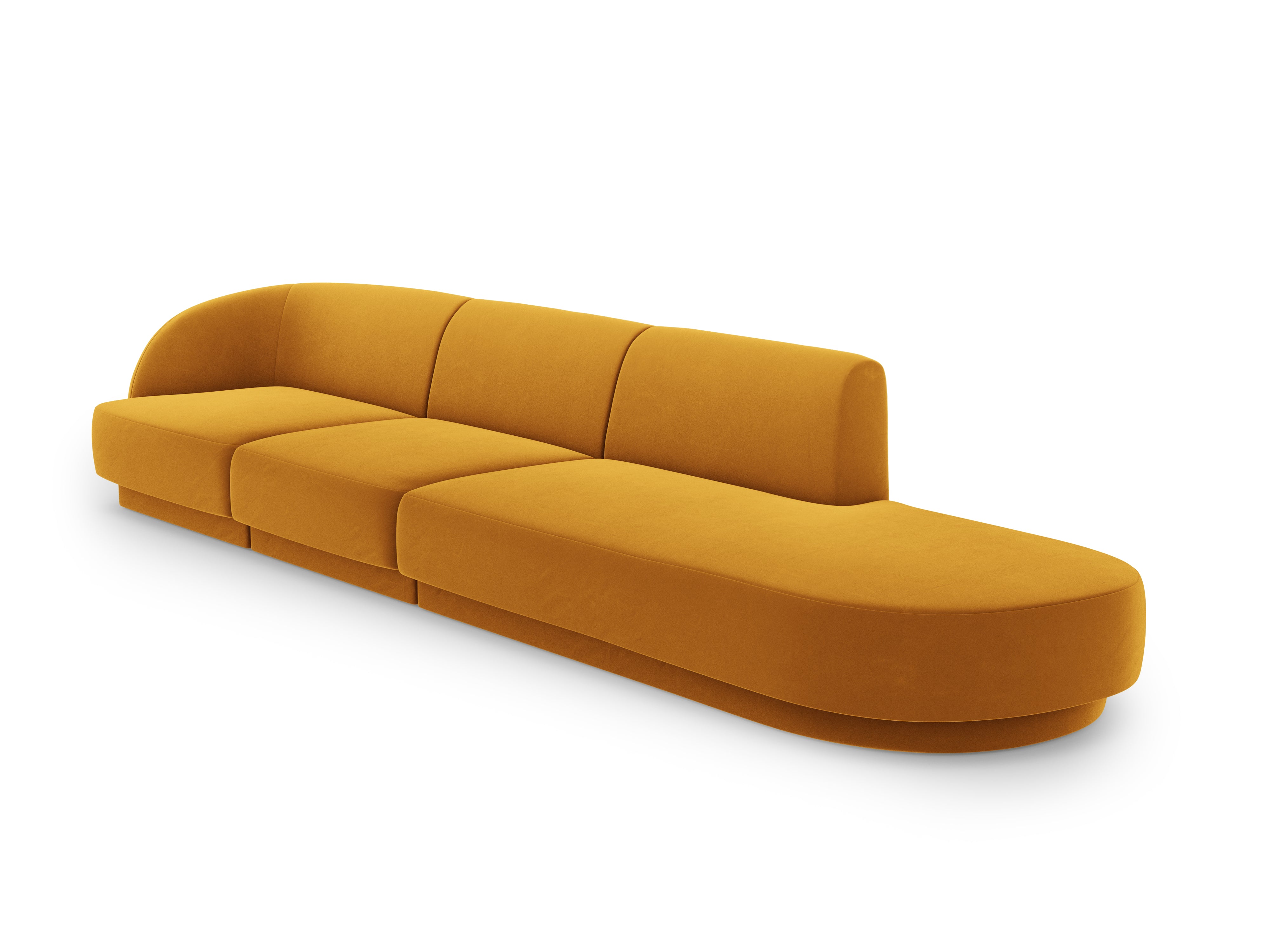 Sofa Miley 323x90cm, Material: Samt
