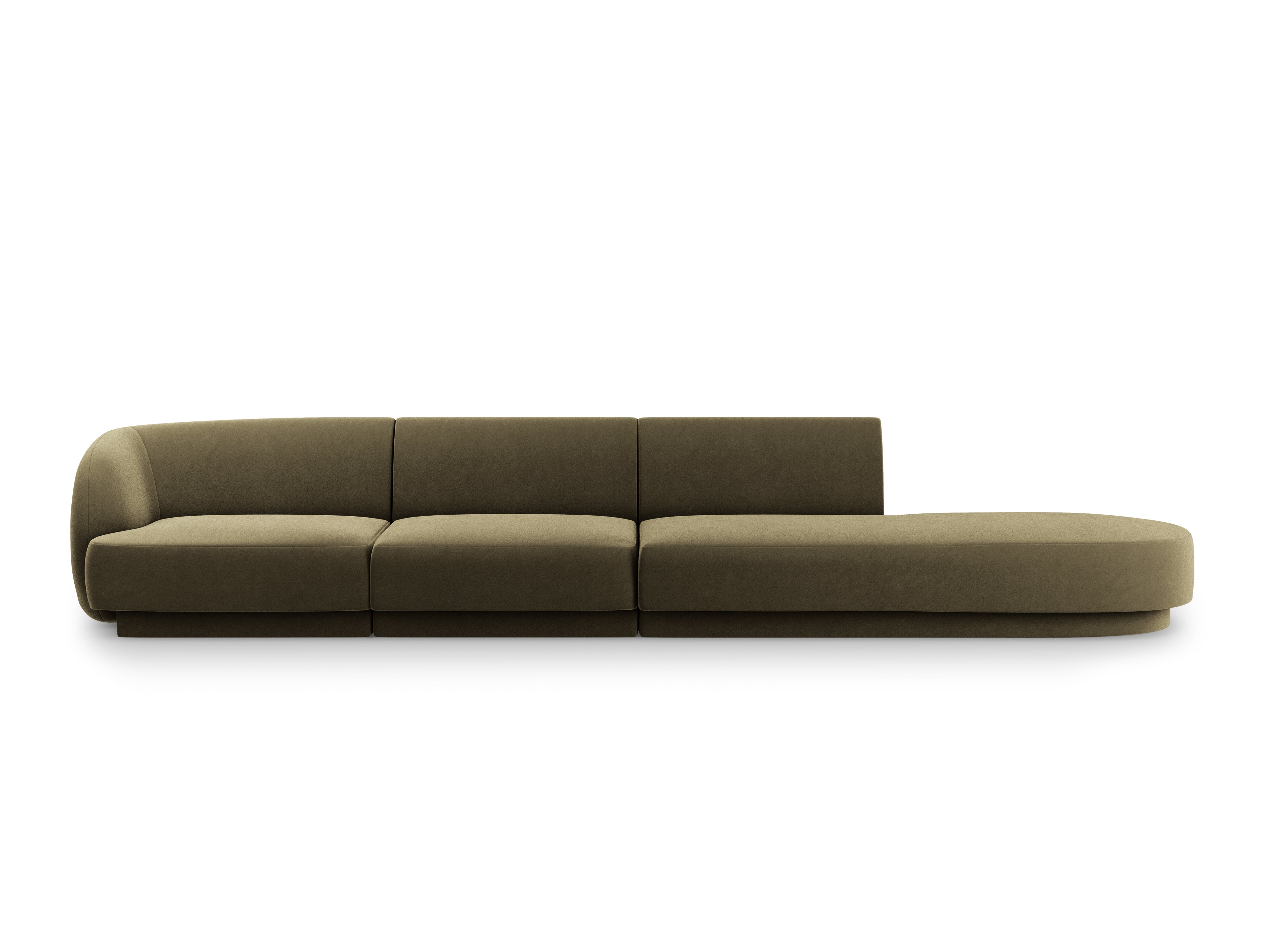 Sofa Miley 323x90cm, Material: Samt