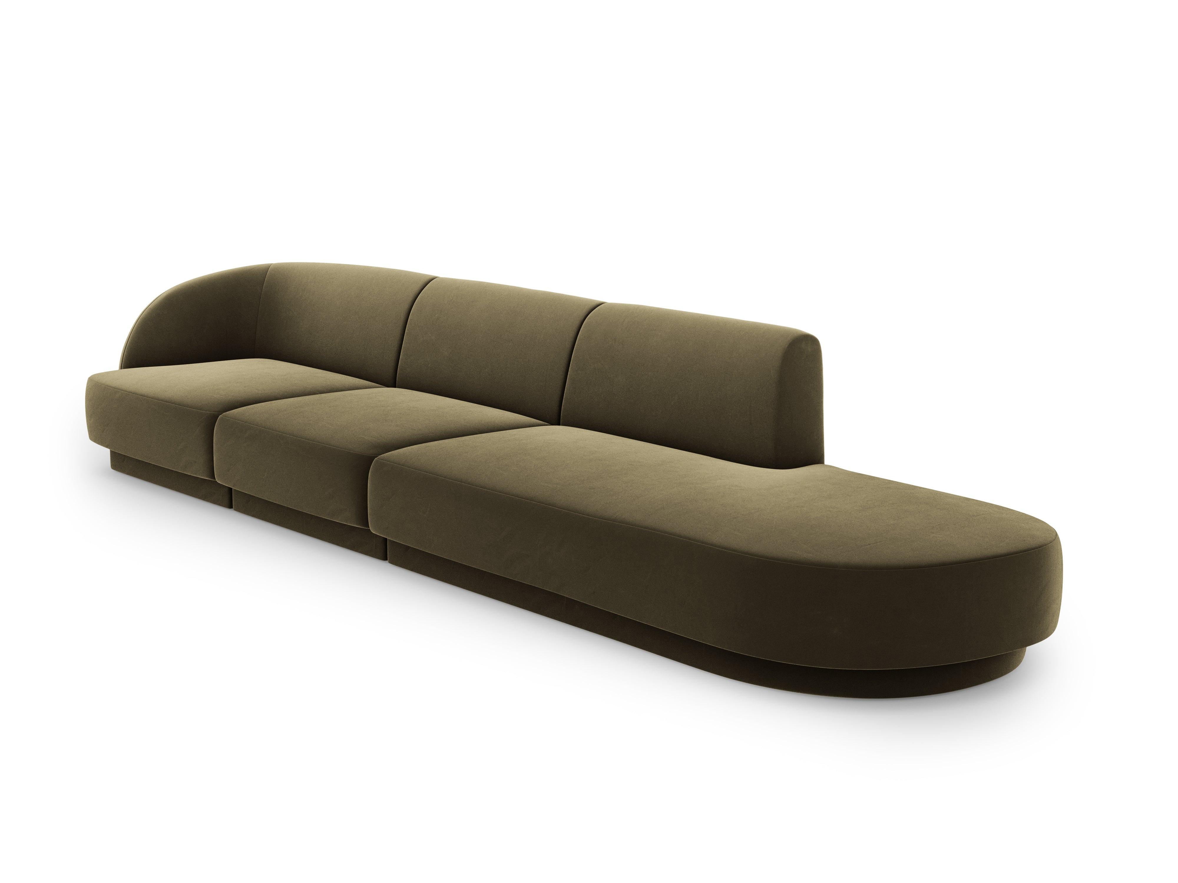 Sofa Miley 323x90cm, Material: Samt