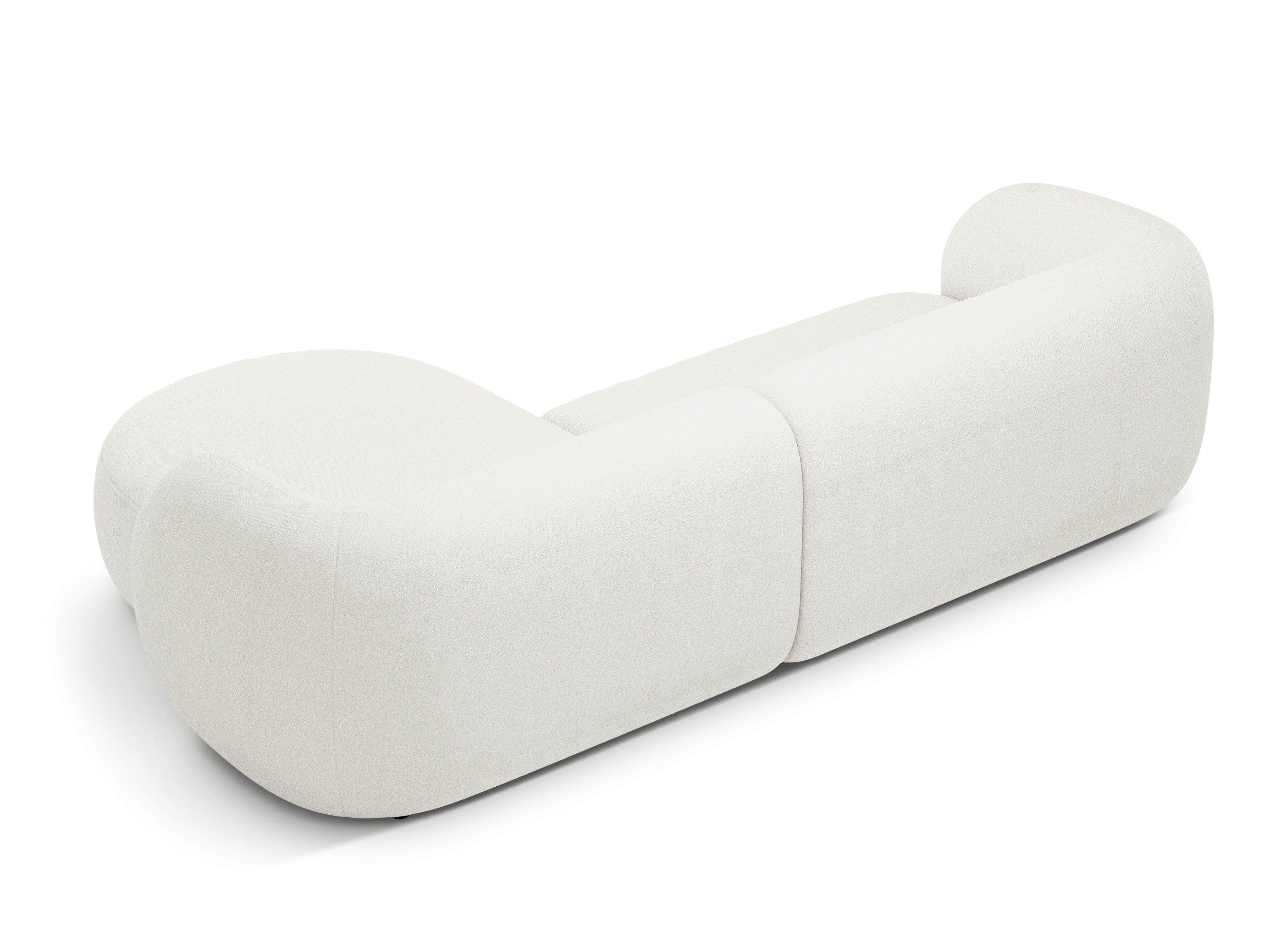 Eckgarnitur Kate, 285x176cm, Material: Boucle