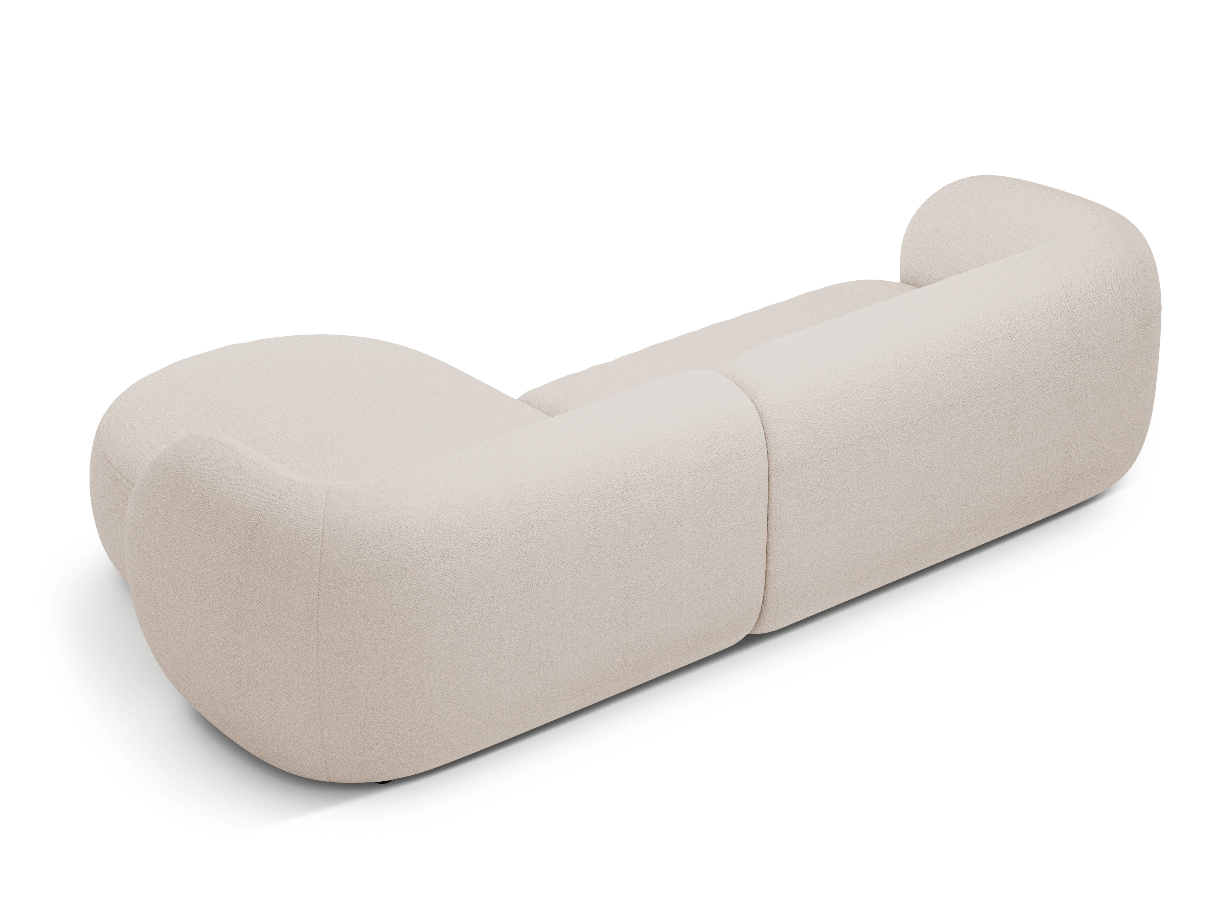 Eckgarnitur Kate, 285x176cm, Material: Boucle