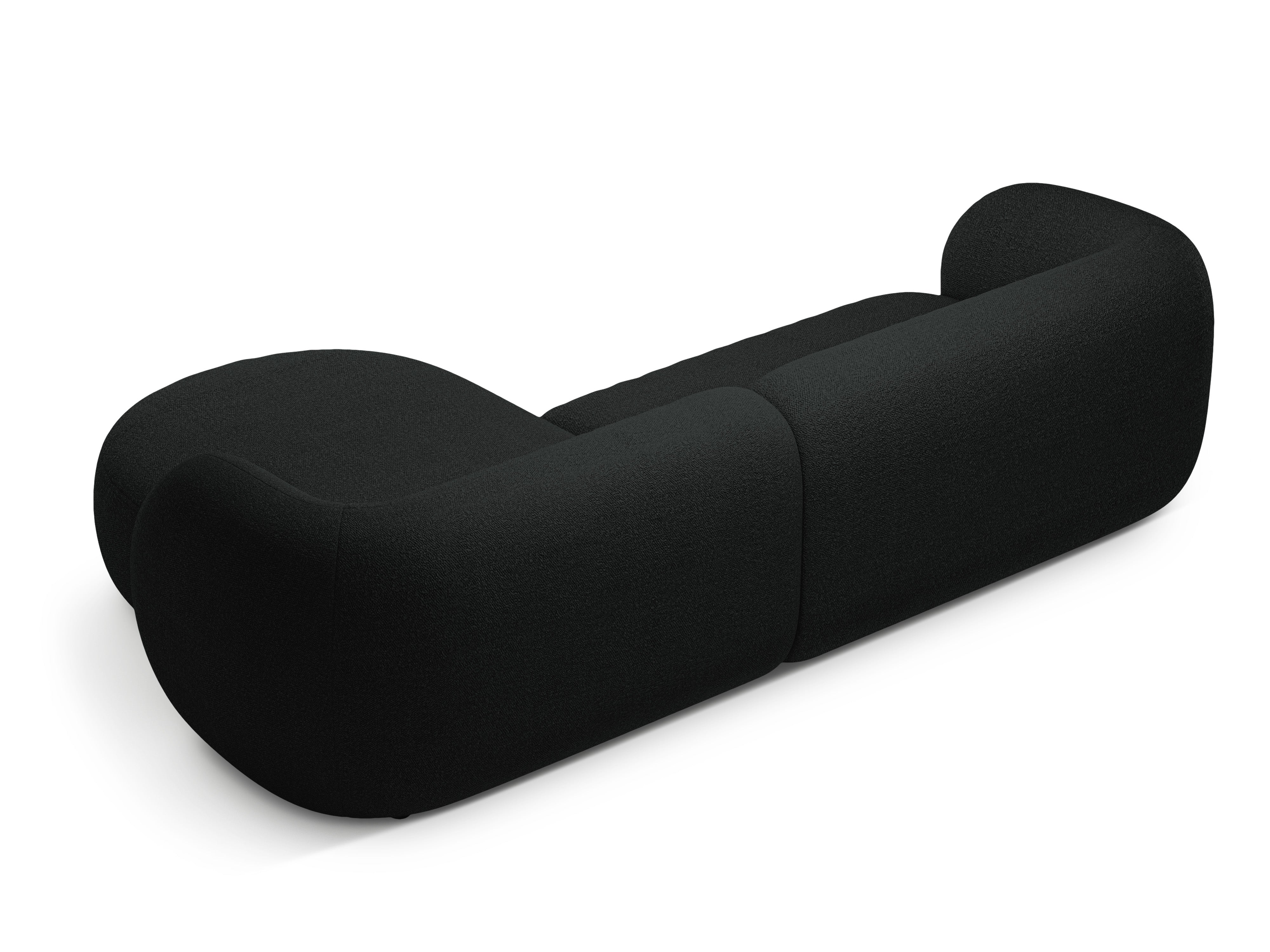 Eckgarnitur Kate, 285x176cm, Material: Boucle